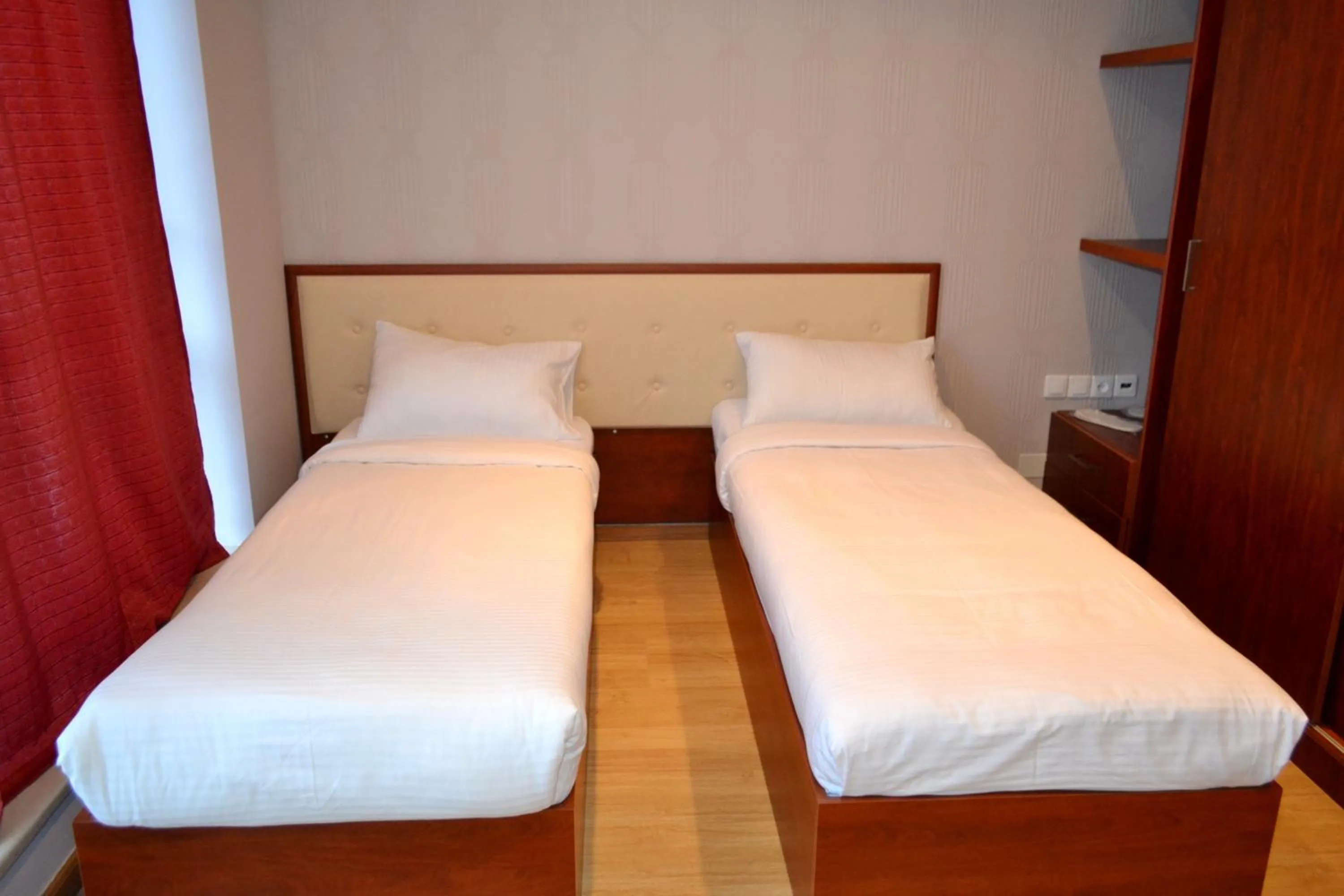 Bed in Villadzor Apart Hotel