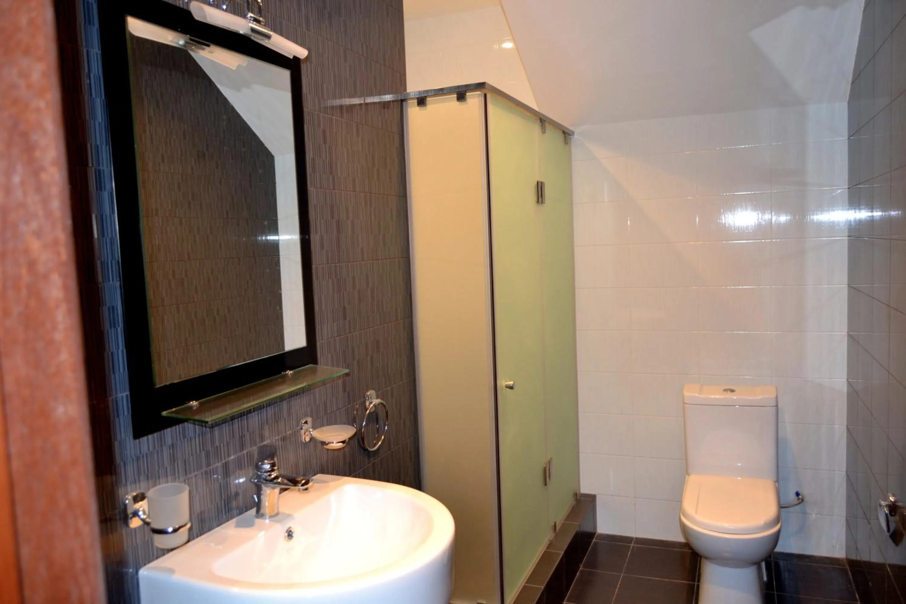 Bathroom in Villadzor Apart Hotel