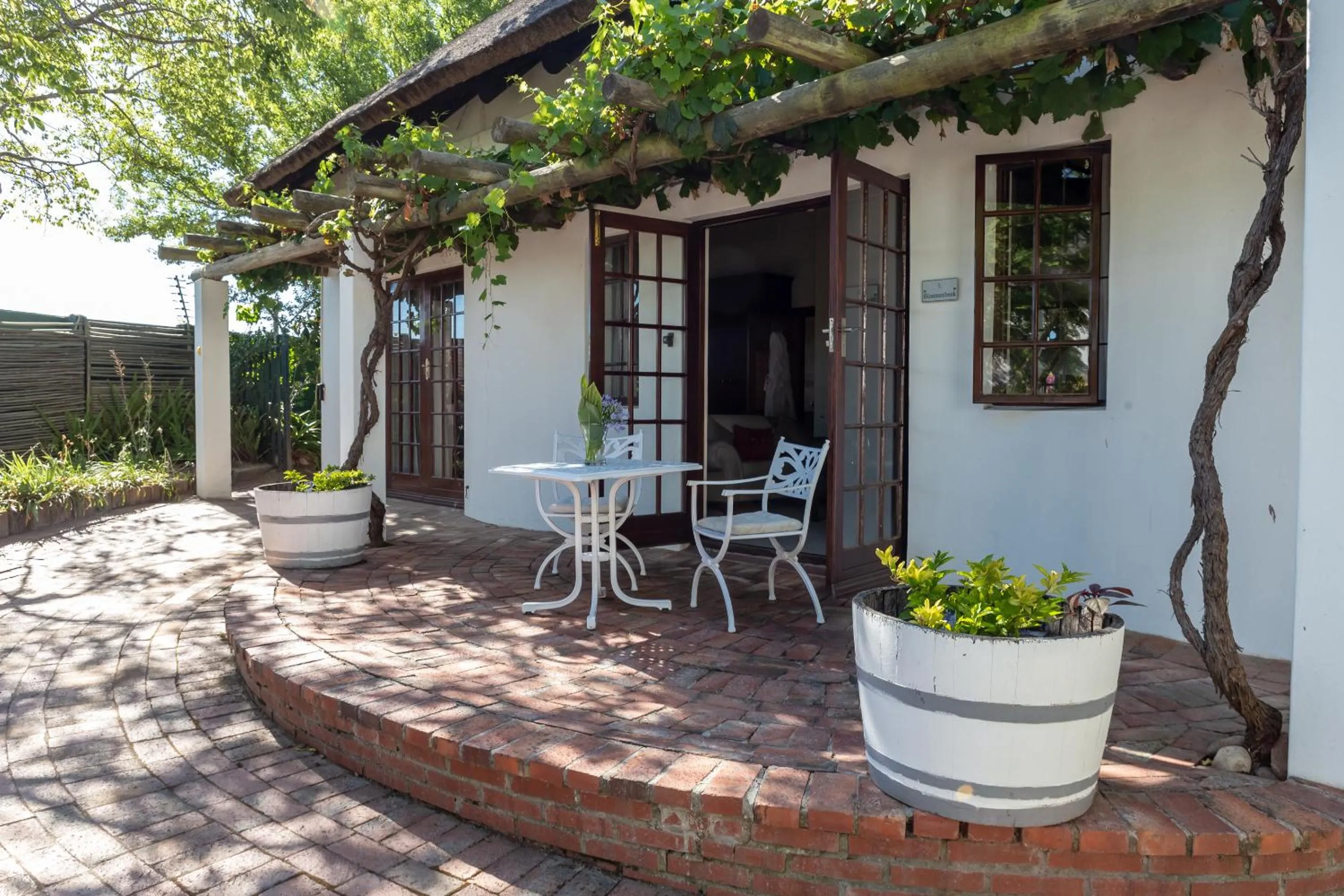 Patio in Wedgeview Country House & Spa