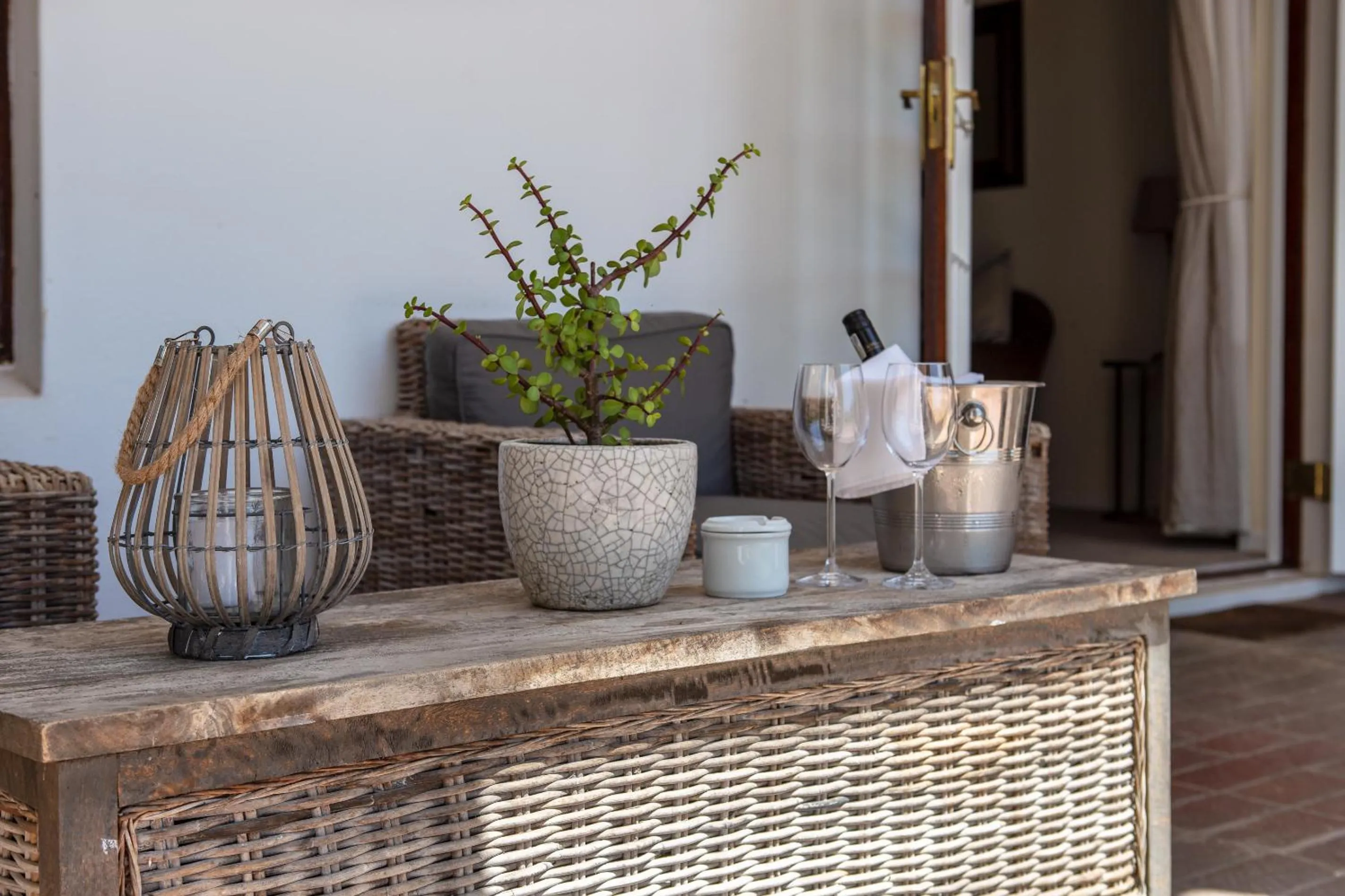 Patio in Wedgeview Country House & Spa