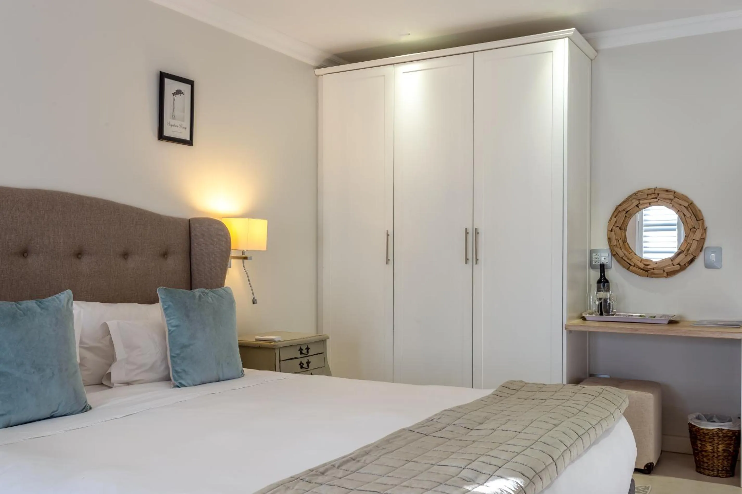 Bed in Wedgeview Country House & Spa