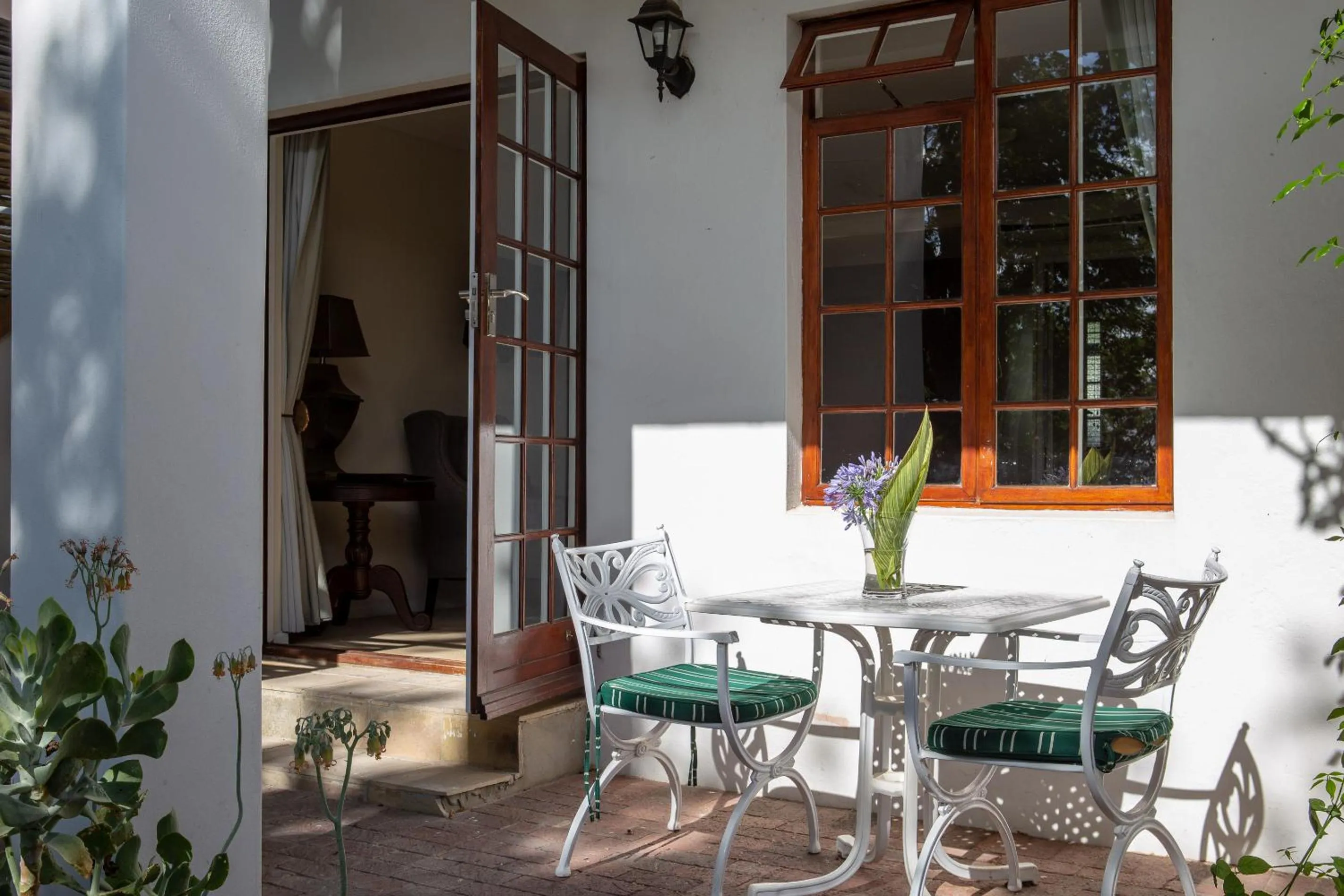 Patio in Wedgeview Country House & Spa