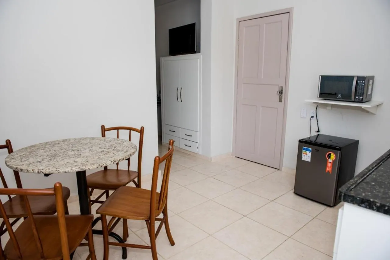 Kitchen or kitchenette in Hotel Lumiar