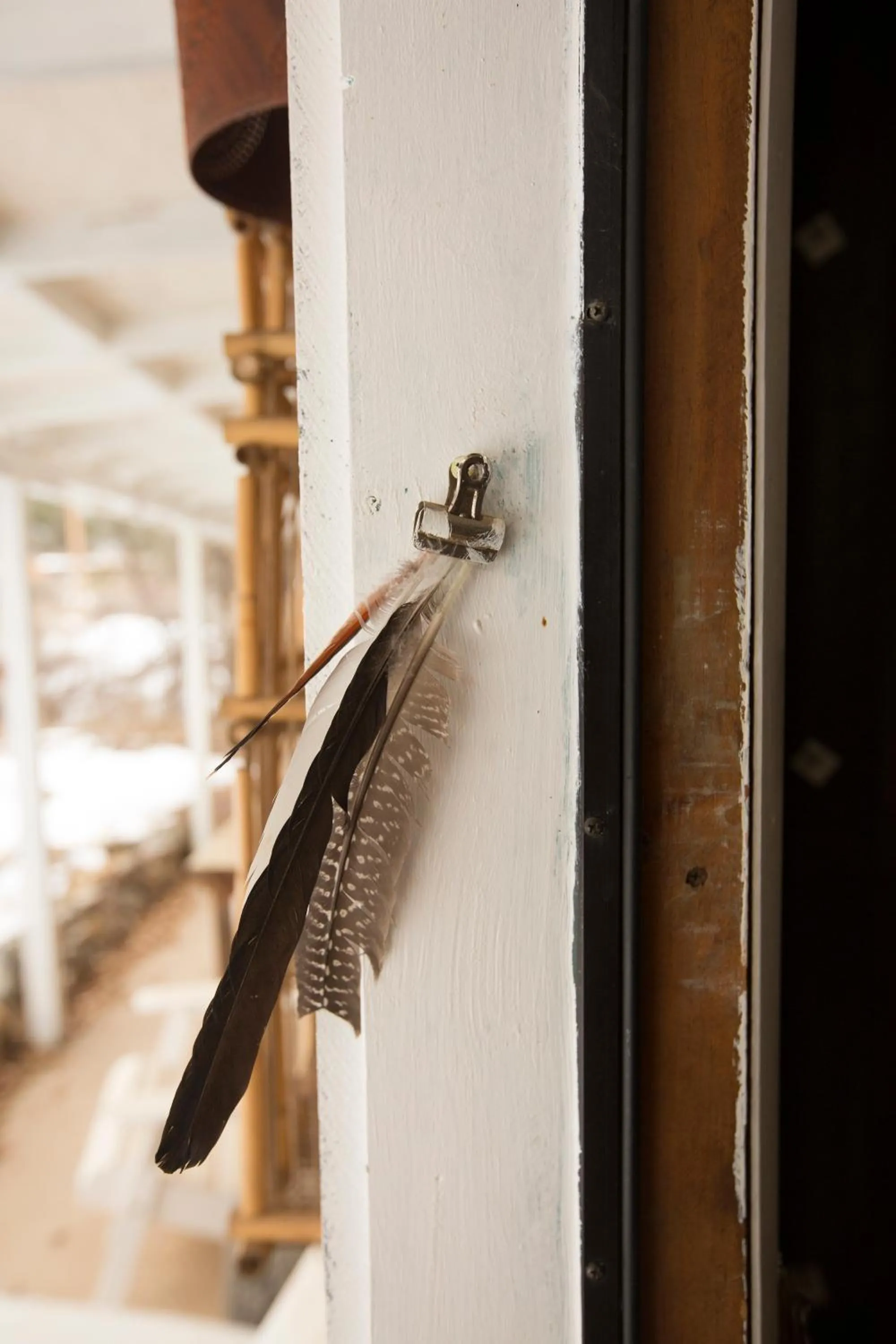 Bed in Taos Goji Farm & Eco-Lodge Retreat