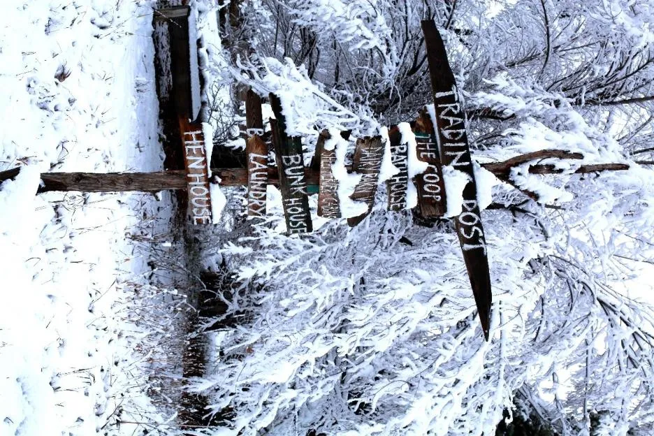 Winter in Taos Goji Farm & Eco-Lodge Retreat