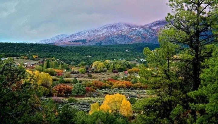 Natural landscape in Taos Goji Farm & Eco-Lodge Retreat