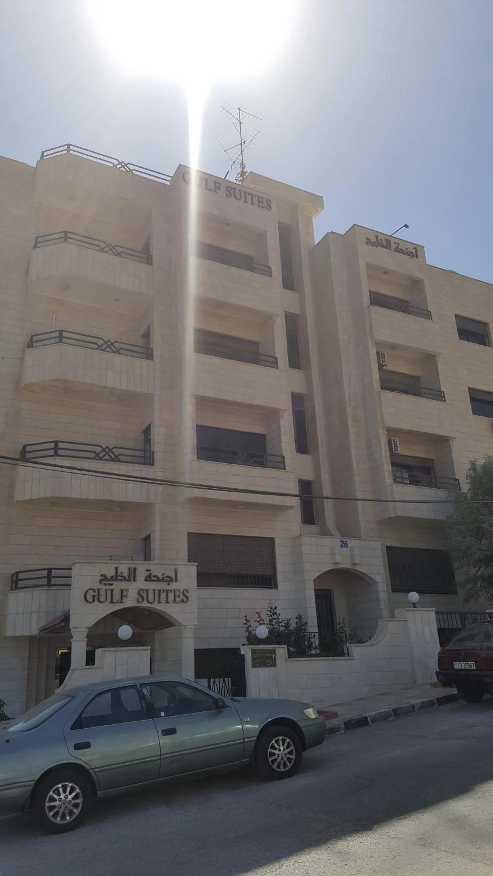 Property building in Al Khaleej Hotel Apartments