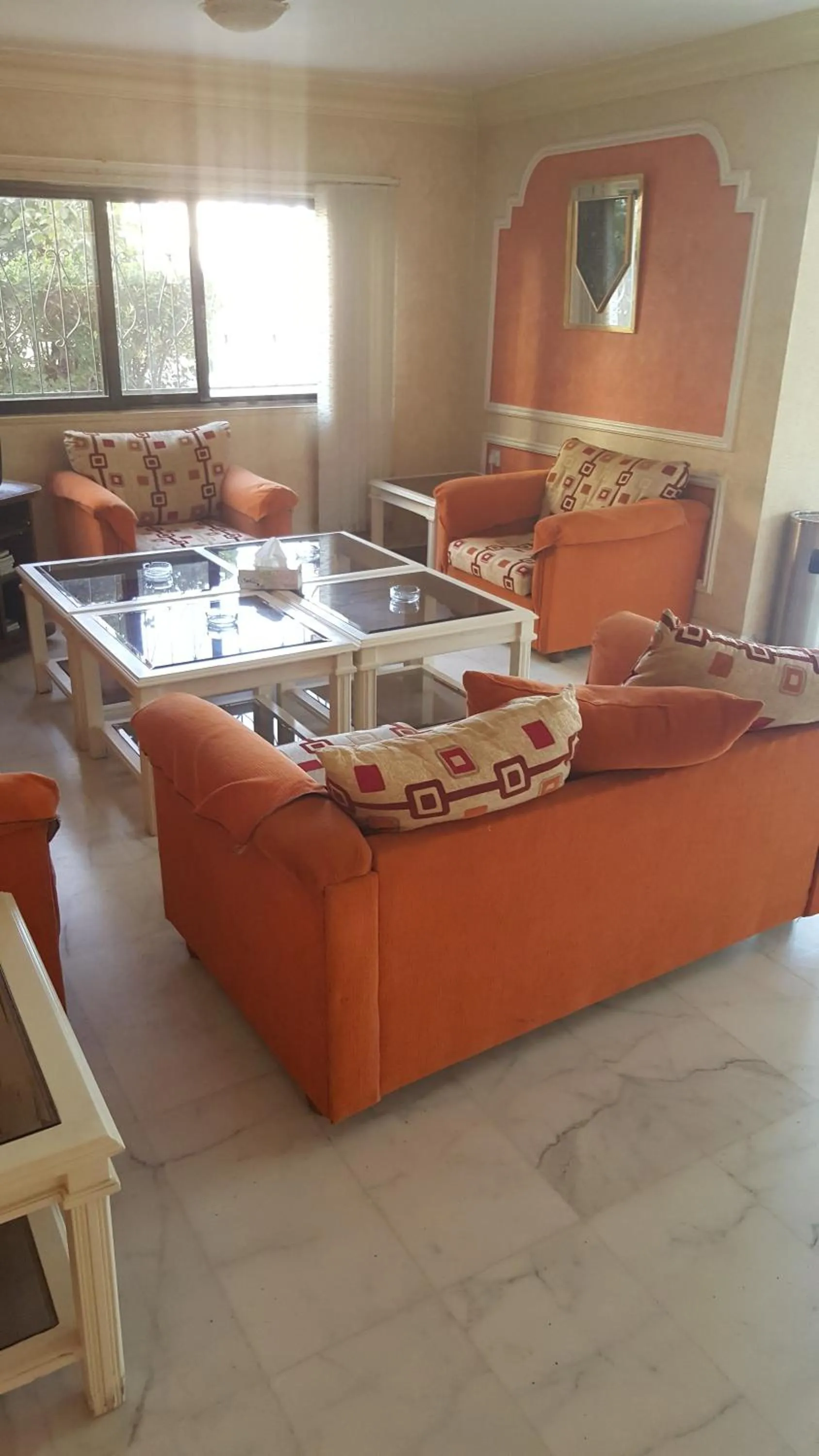 Living room in Al Khaleej Hotel Apartments