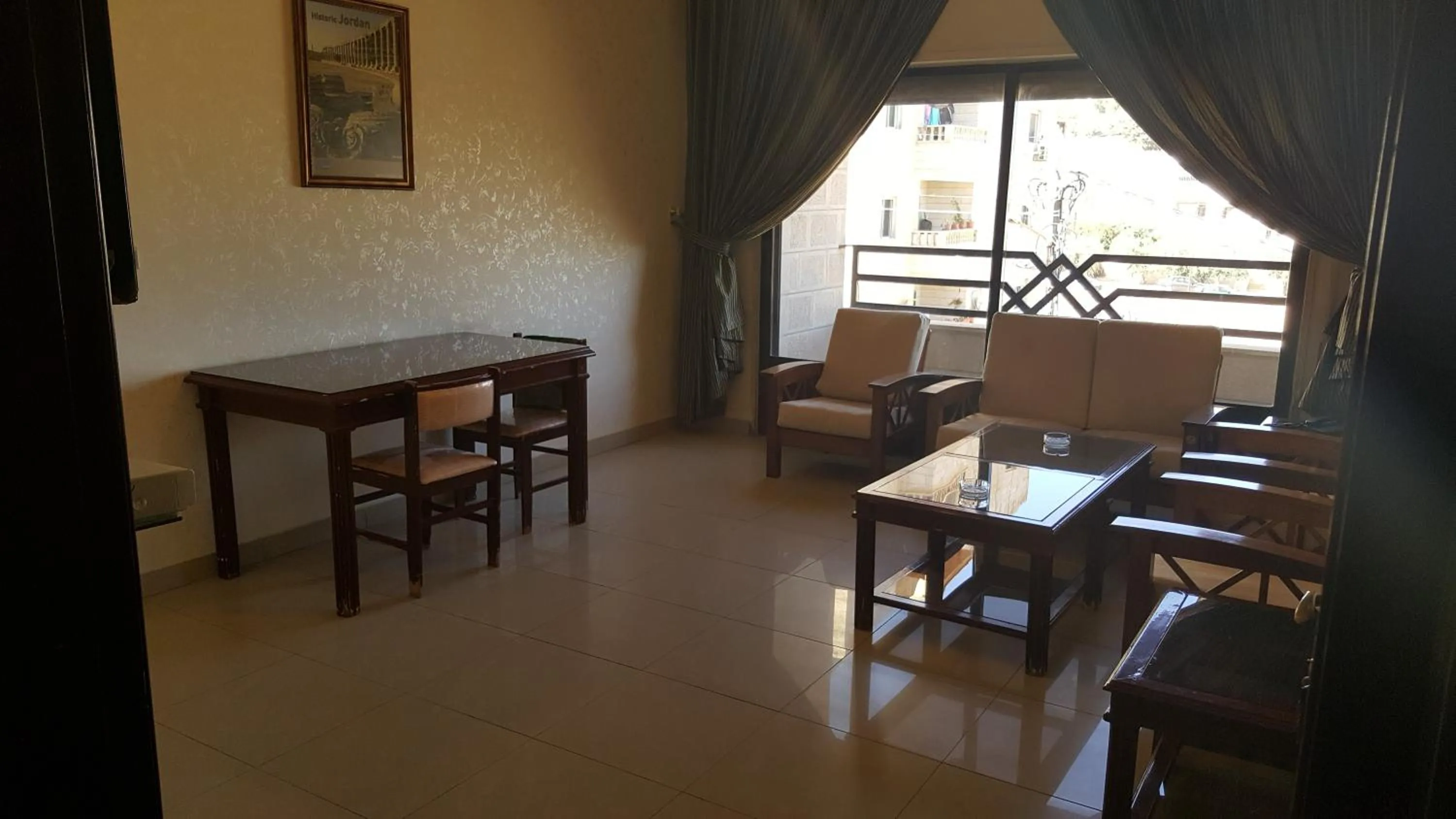 Seating area in Al Khaleej Hotel Apartments
