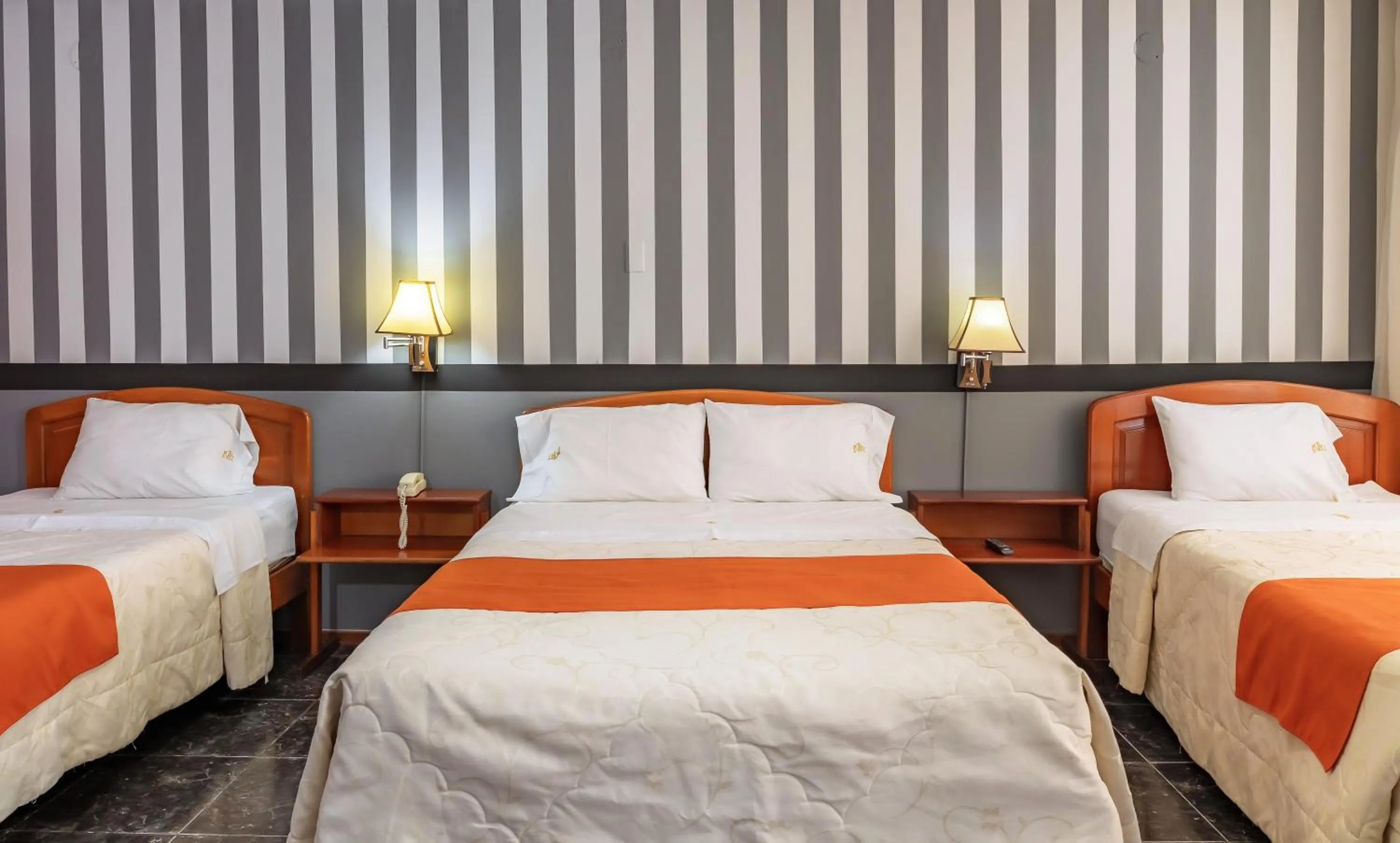 Bed in Recreo Hotel