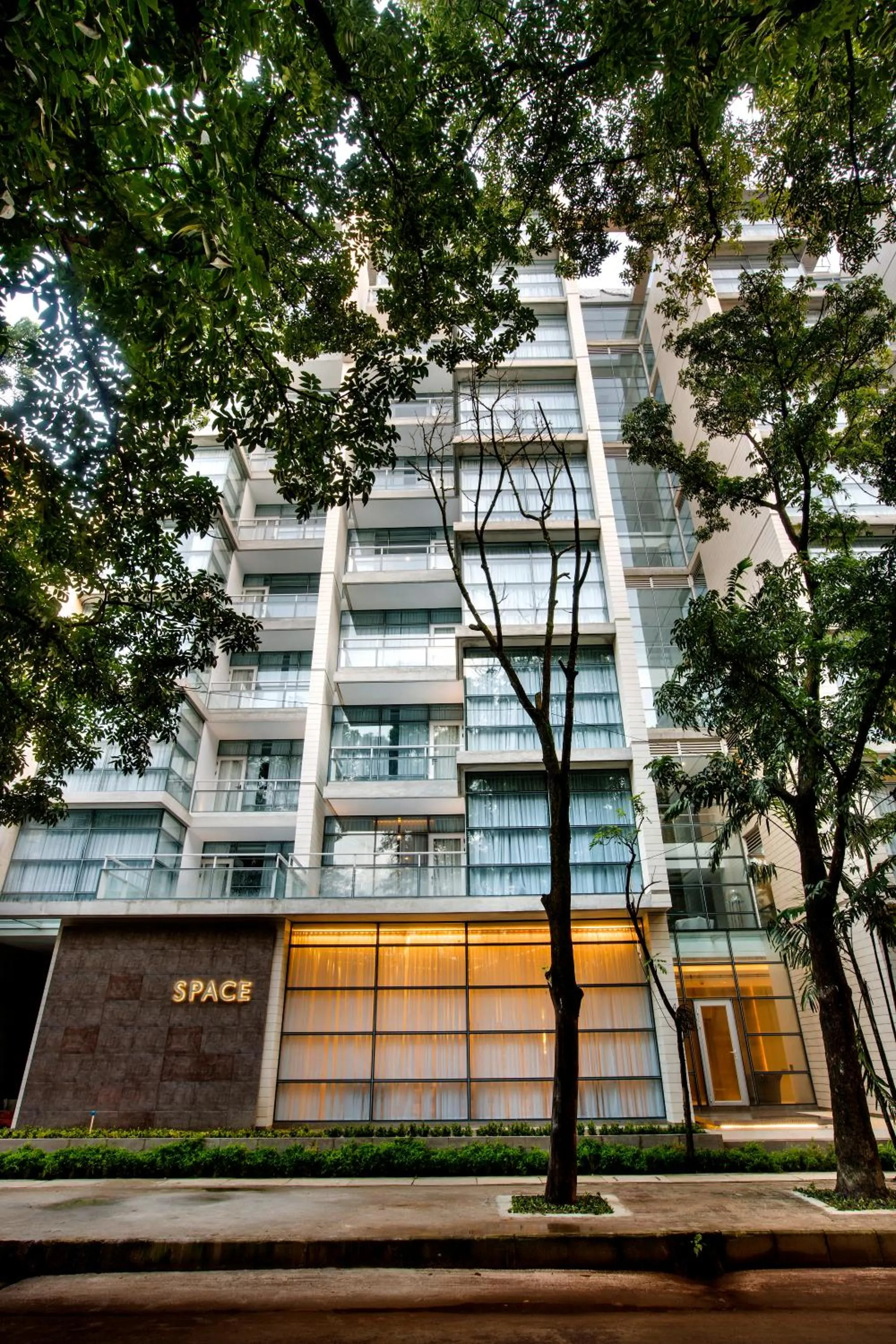 Property building in Space Hotel and Apartments