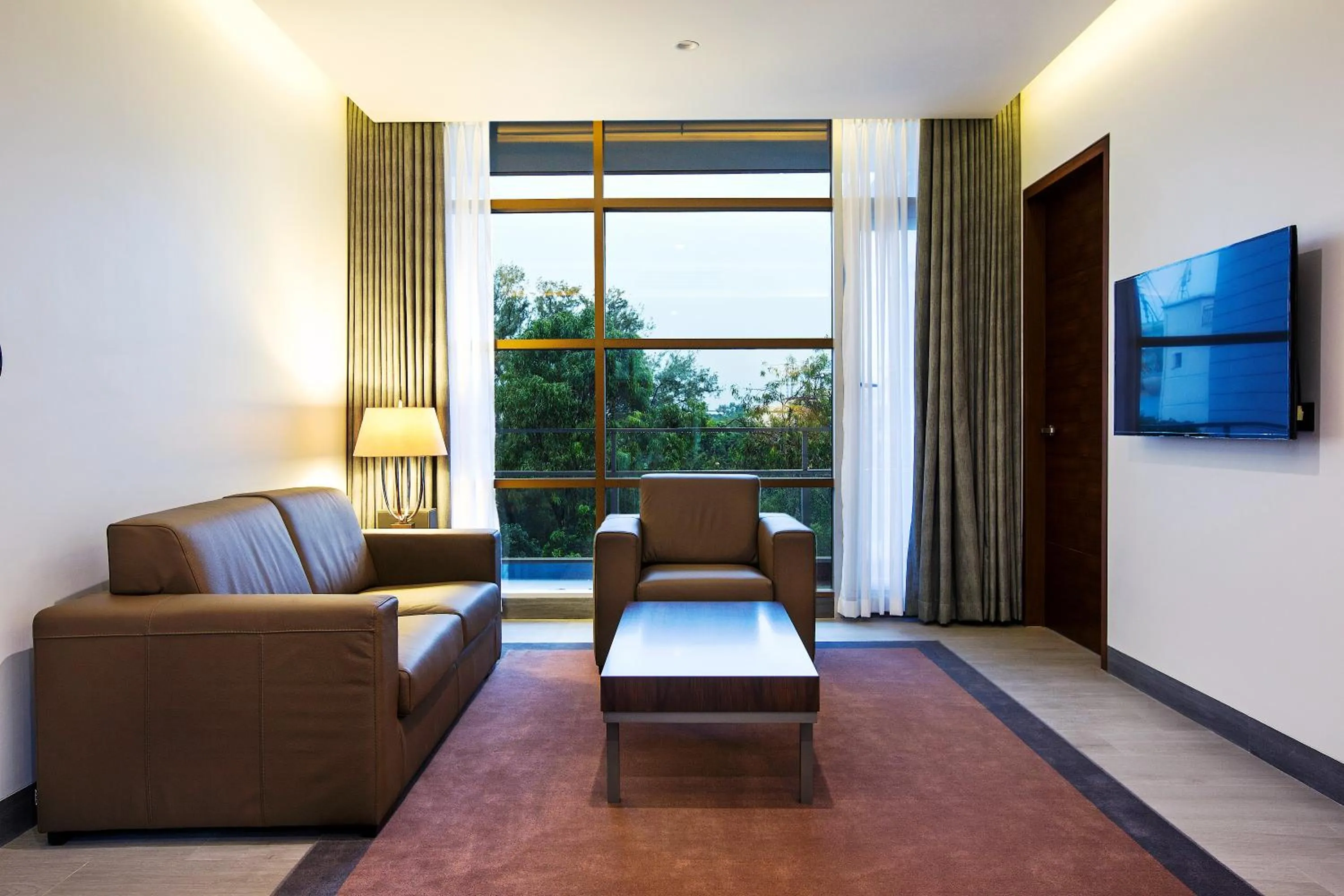 Living room in Space Hotel and Apartments