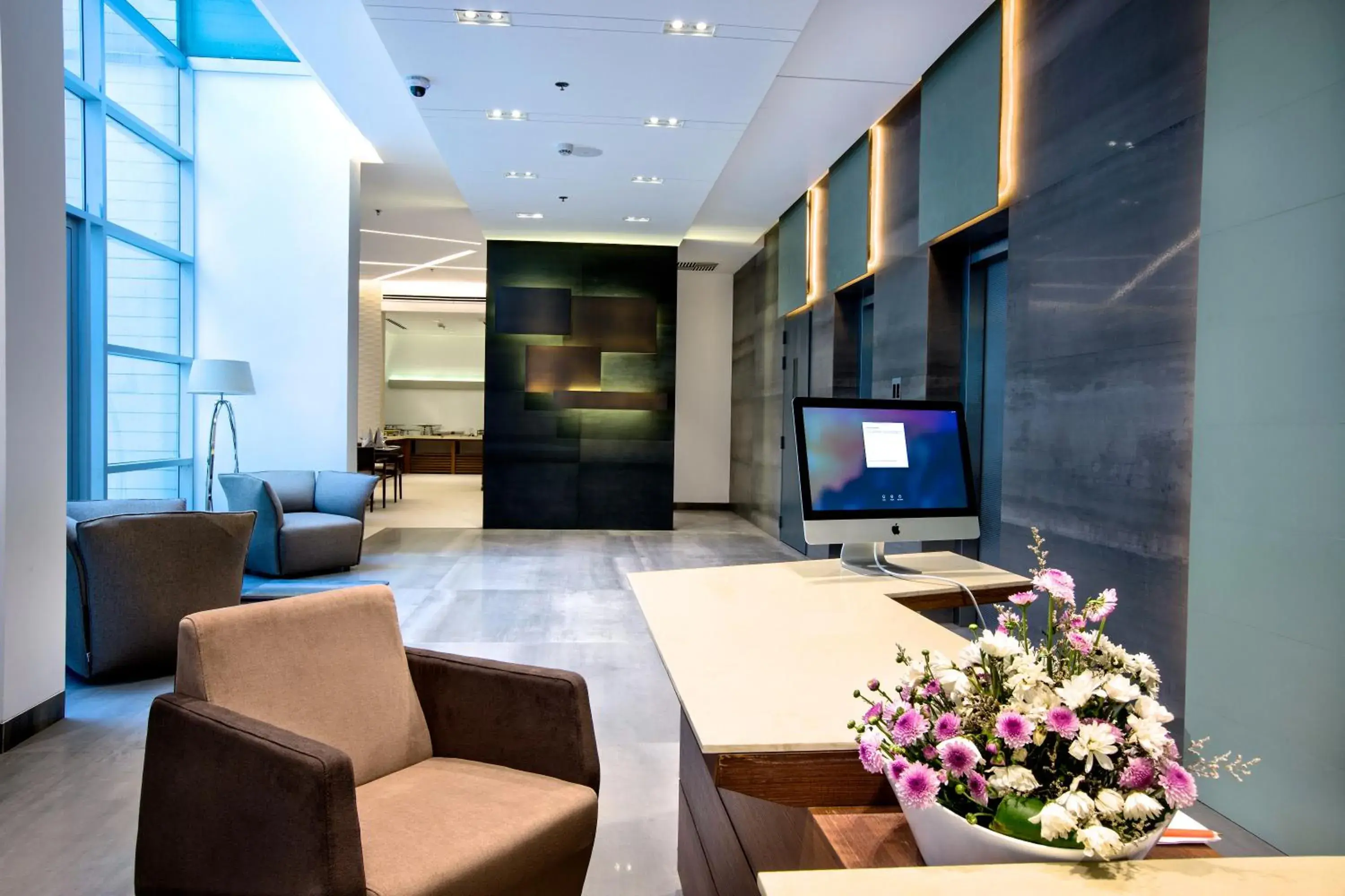 Lobby or reception in Space Hotel and Apartments Lobby or reception in Space Hotel and Apartments