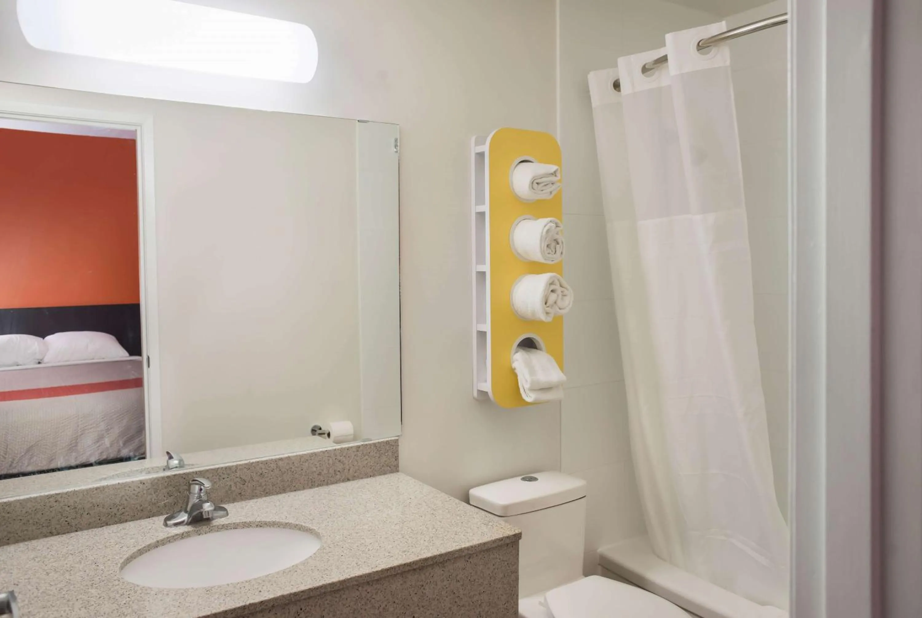 Bathroom in Motel 6-Fort St. John, BC