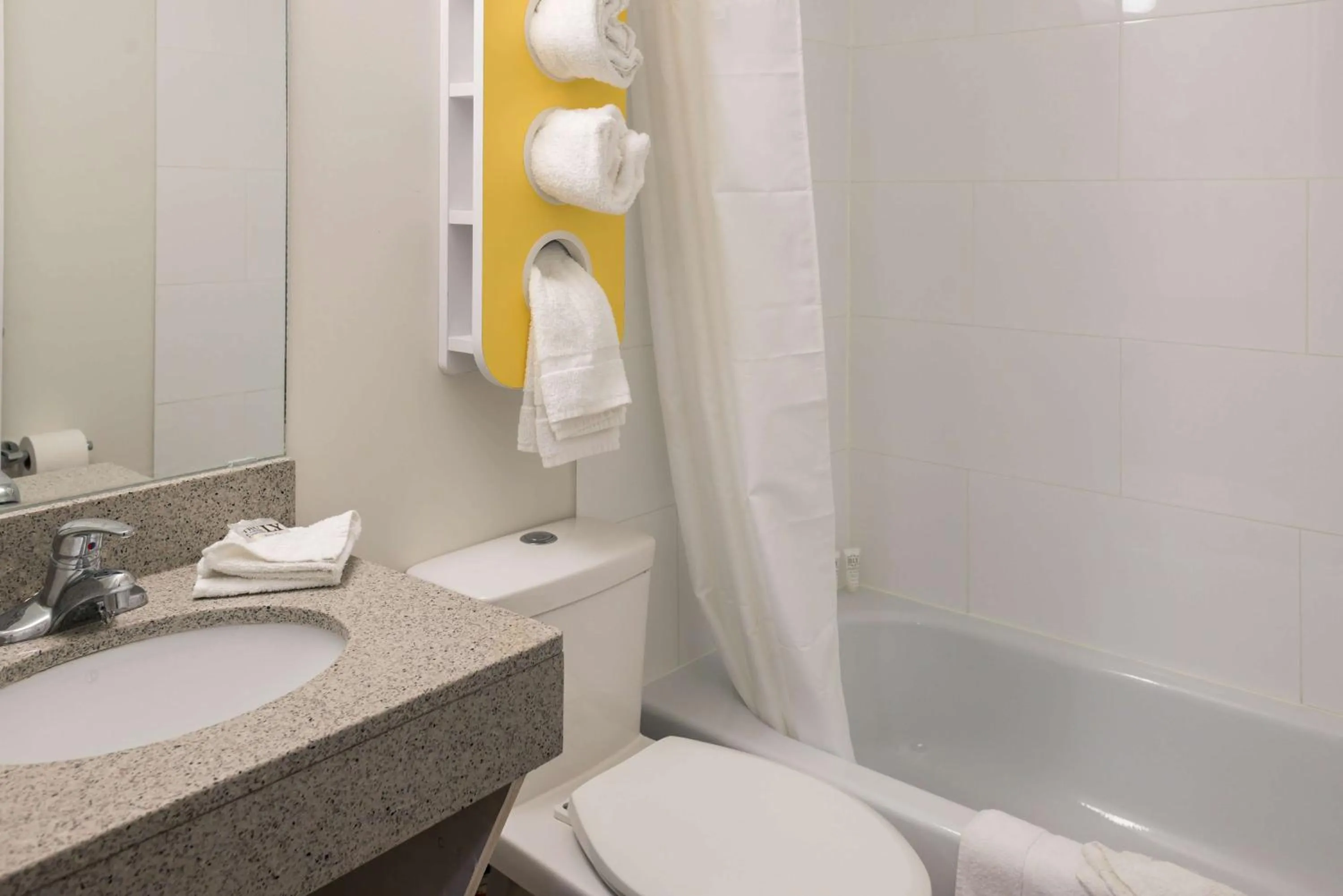 Bathroom in Motel 6-Fort St. John, BC