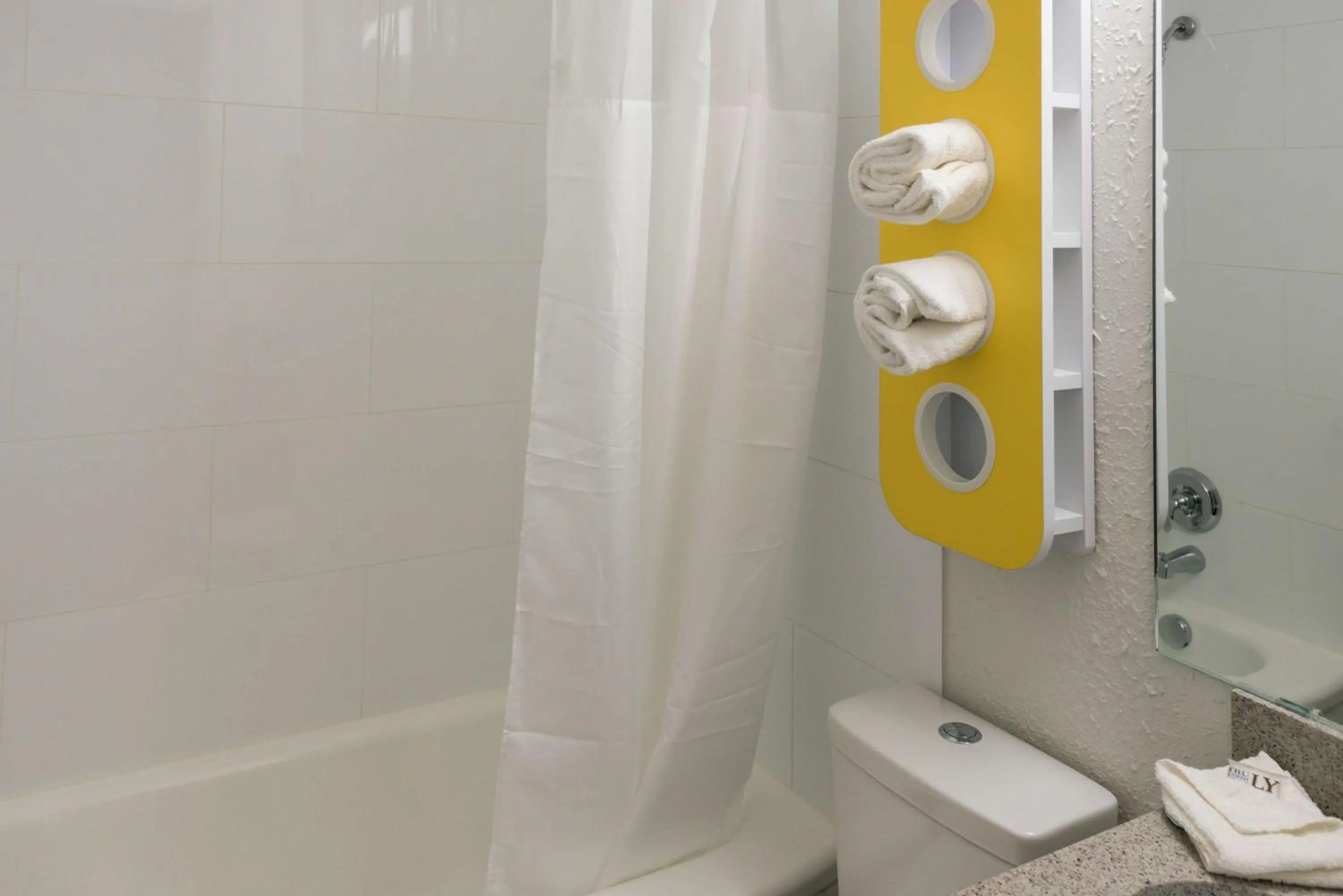 Bathroom in Motel 6-Fort St. John, BC