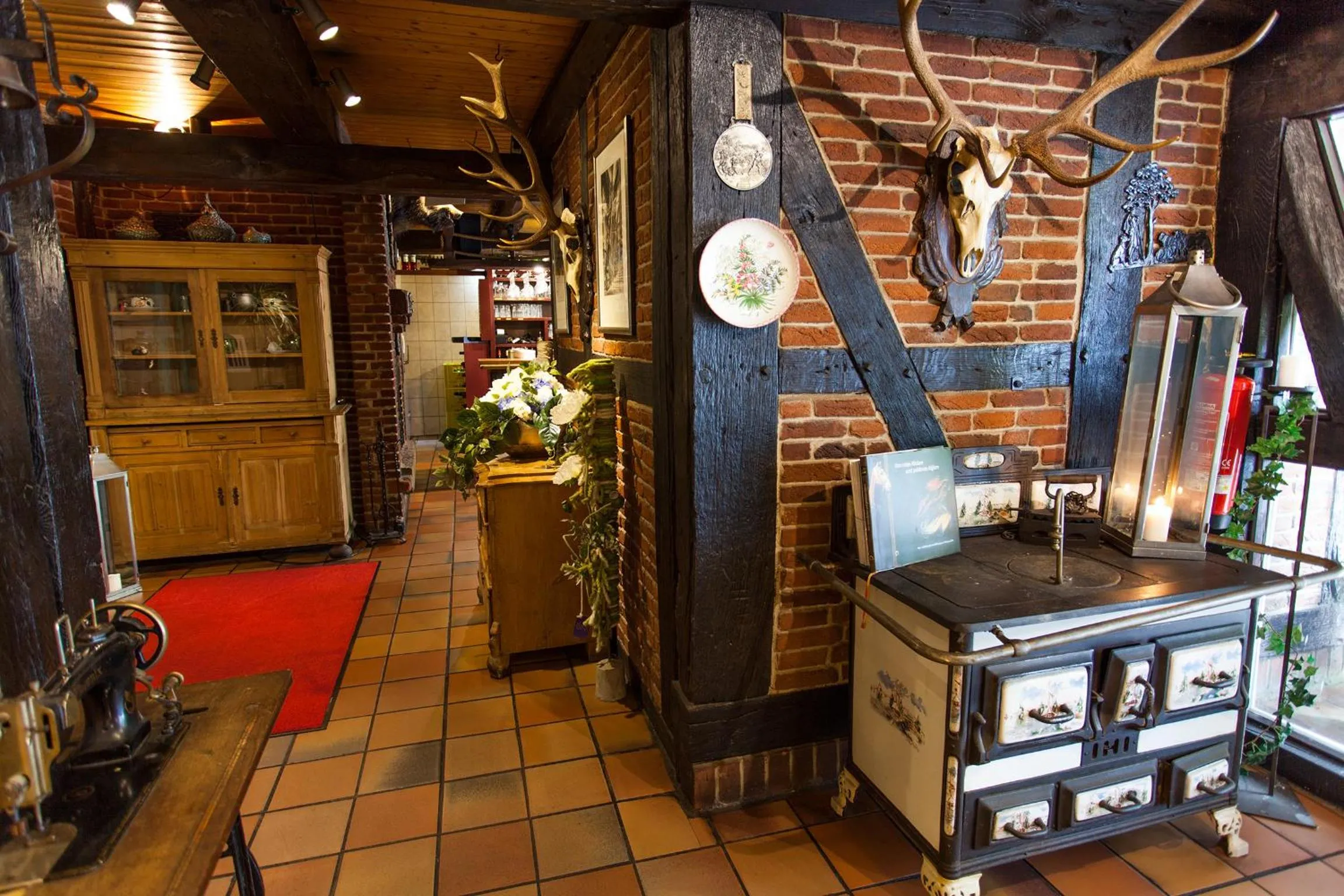 Decorative detail in Hotel Alter Wolf