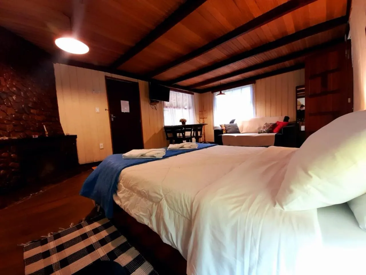 Bed in Hotel Refazenda