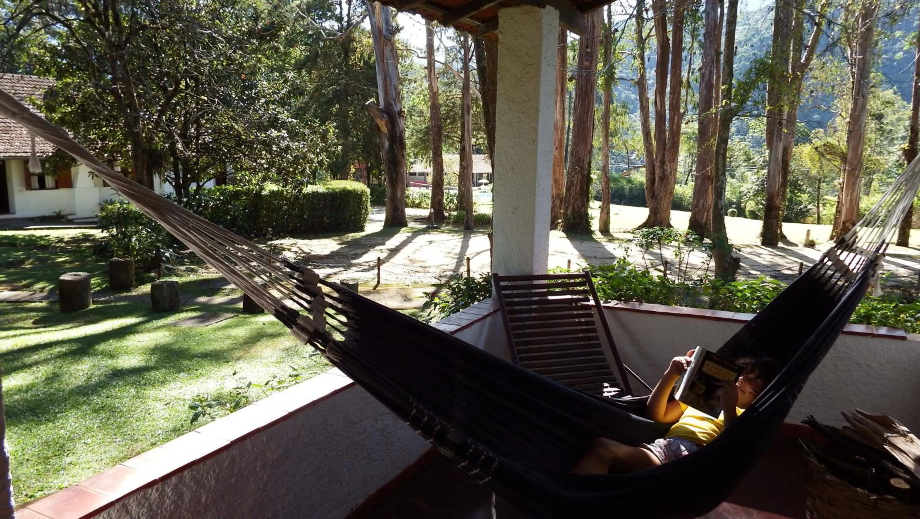 Garden view in Hotel Refazenda
