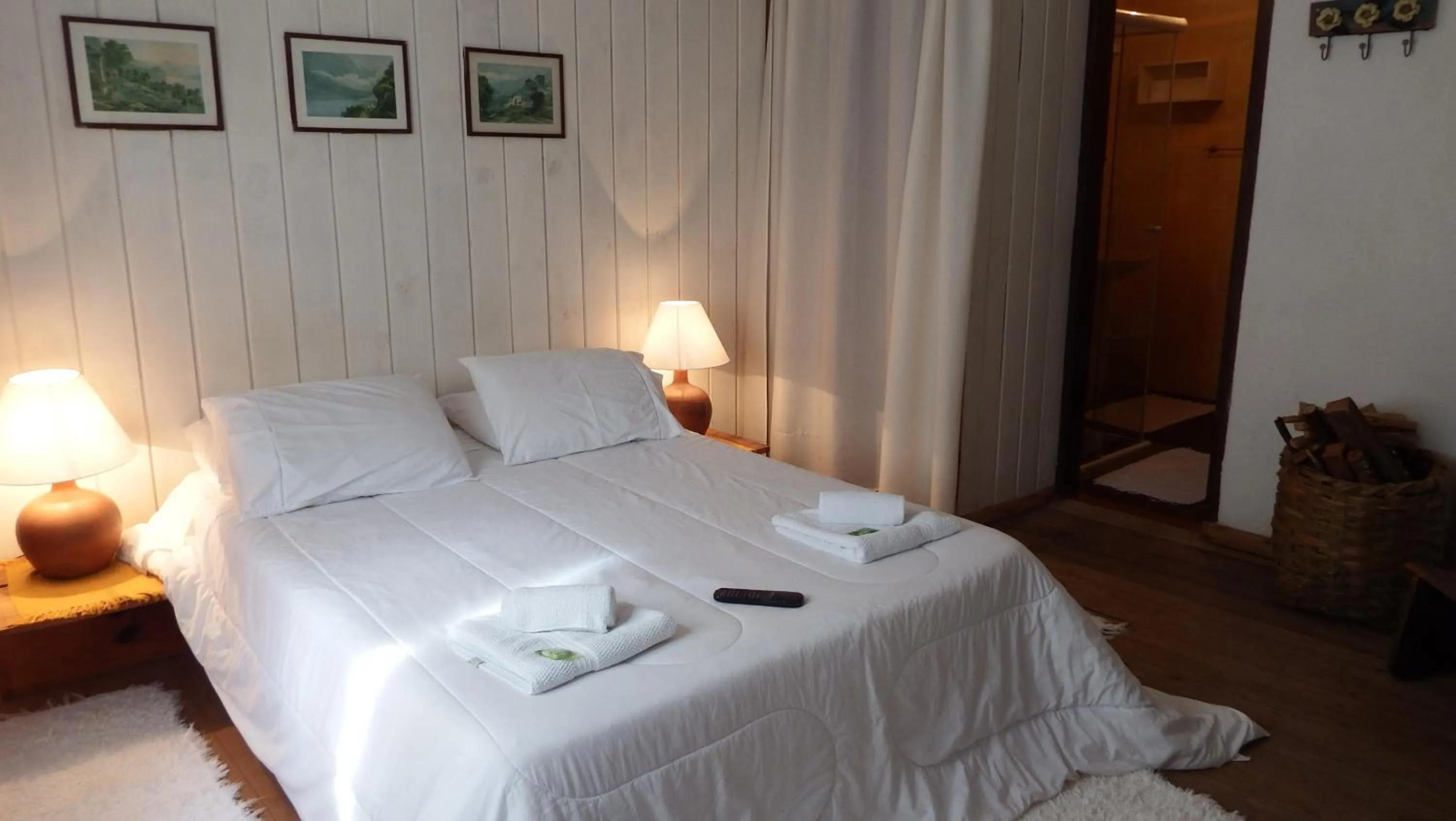 Bed in Hotel Refazenda