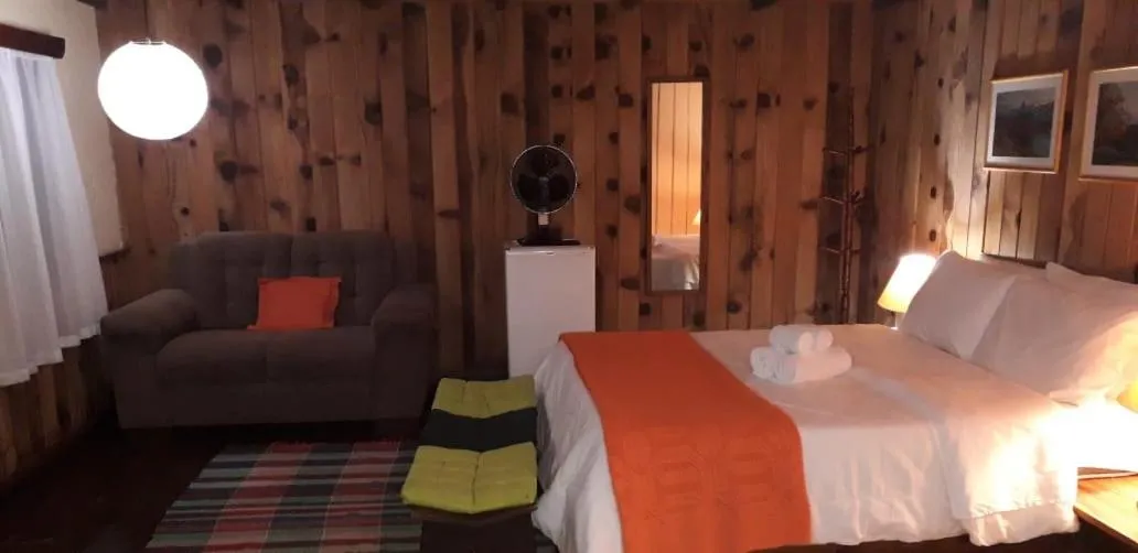 Bed in Hotel Refazenda