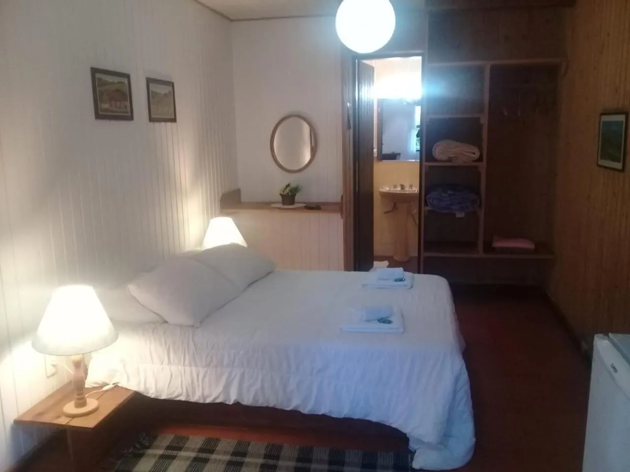 Bed in Hotel Refazenda