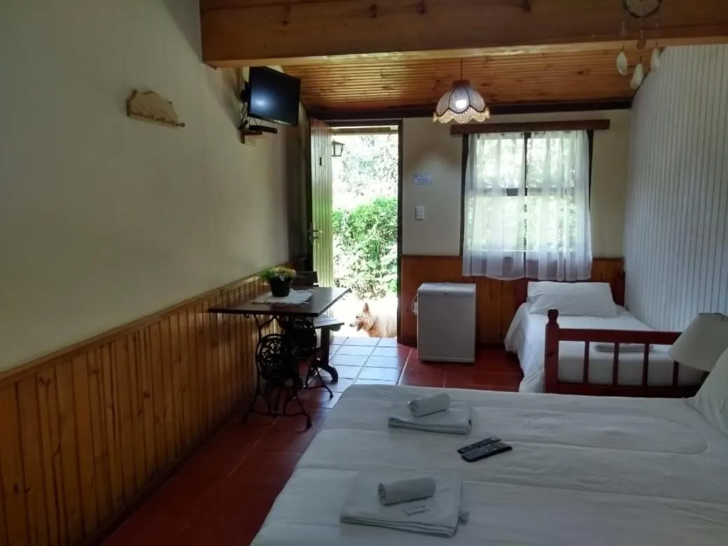 Bed in Hotel Refazenda