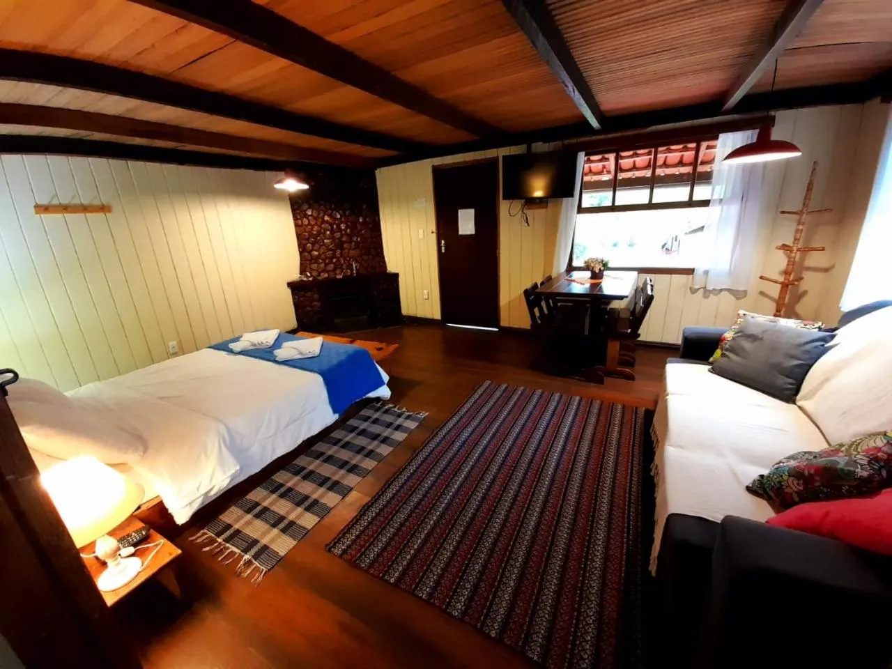 Bed in Hotel Refazenda