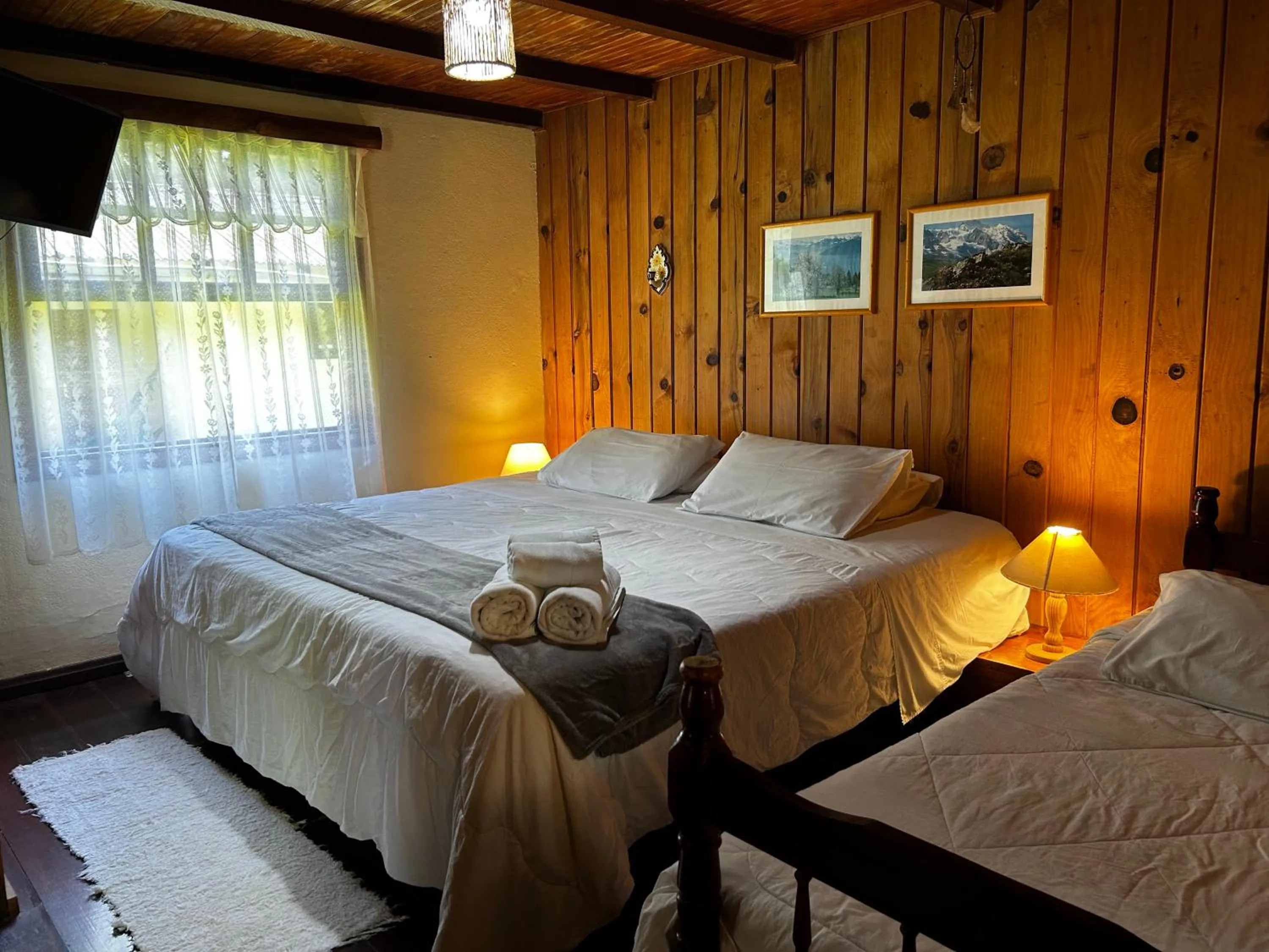 Bed in Hotel Refazenda