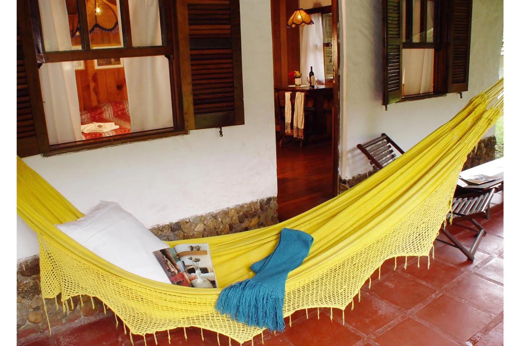 Patio in Hotel Refazenda