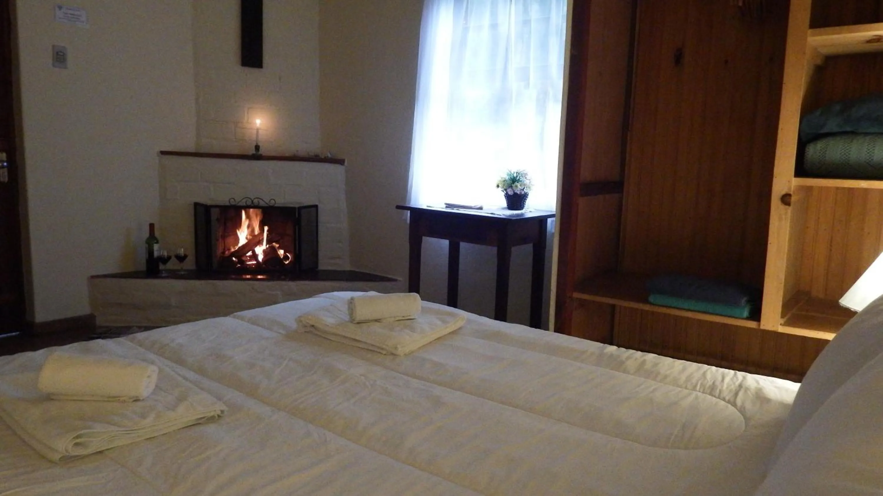 Bed in Hotel Refazenda