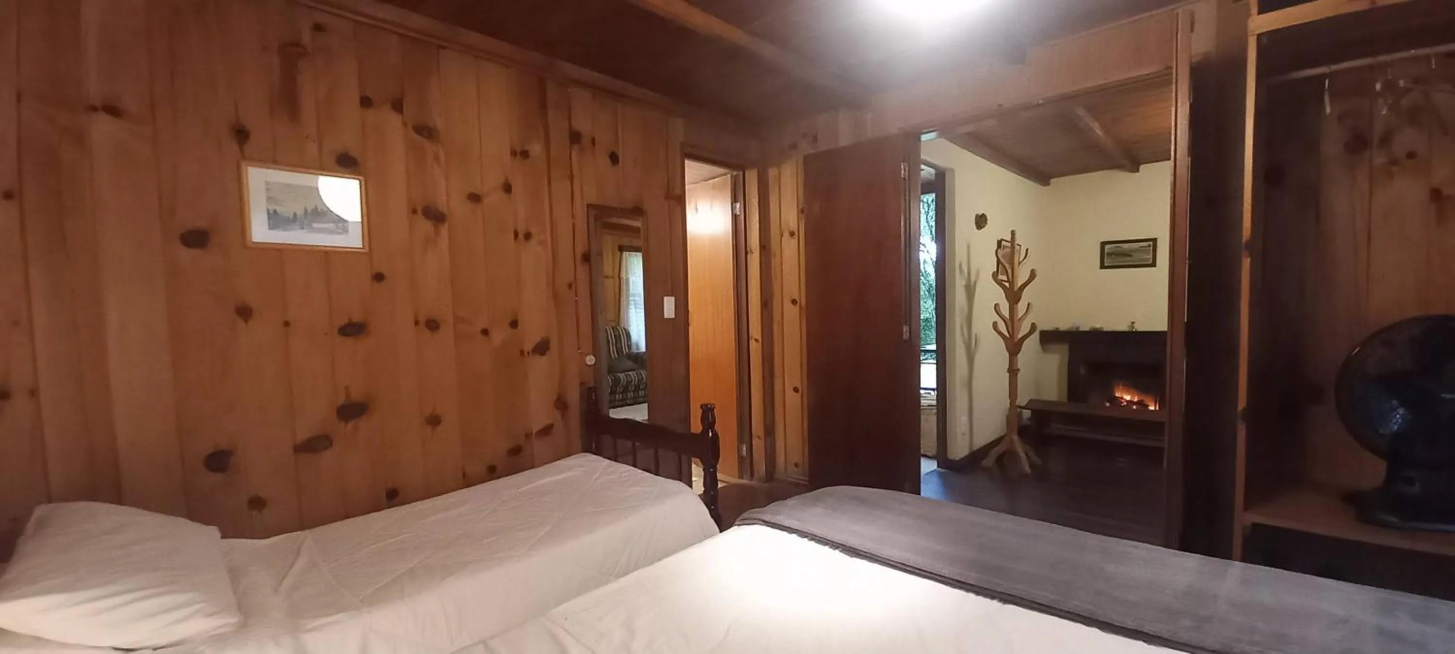 Bed in Hotel Refazenda