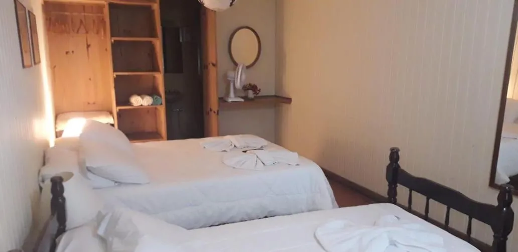 Bed in Hotel Refazenda