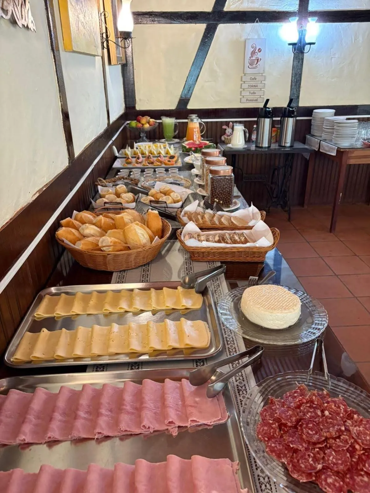 Food and drinks in Hotel Refazenda