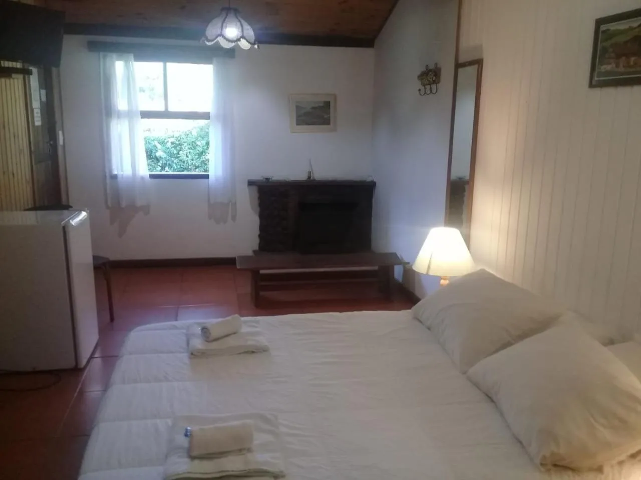 Bed in Hotel Refazenda