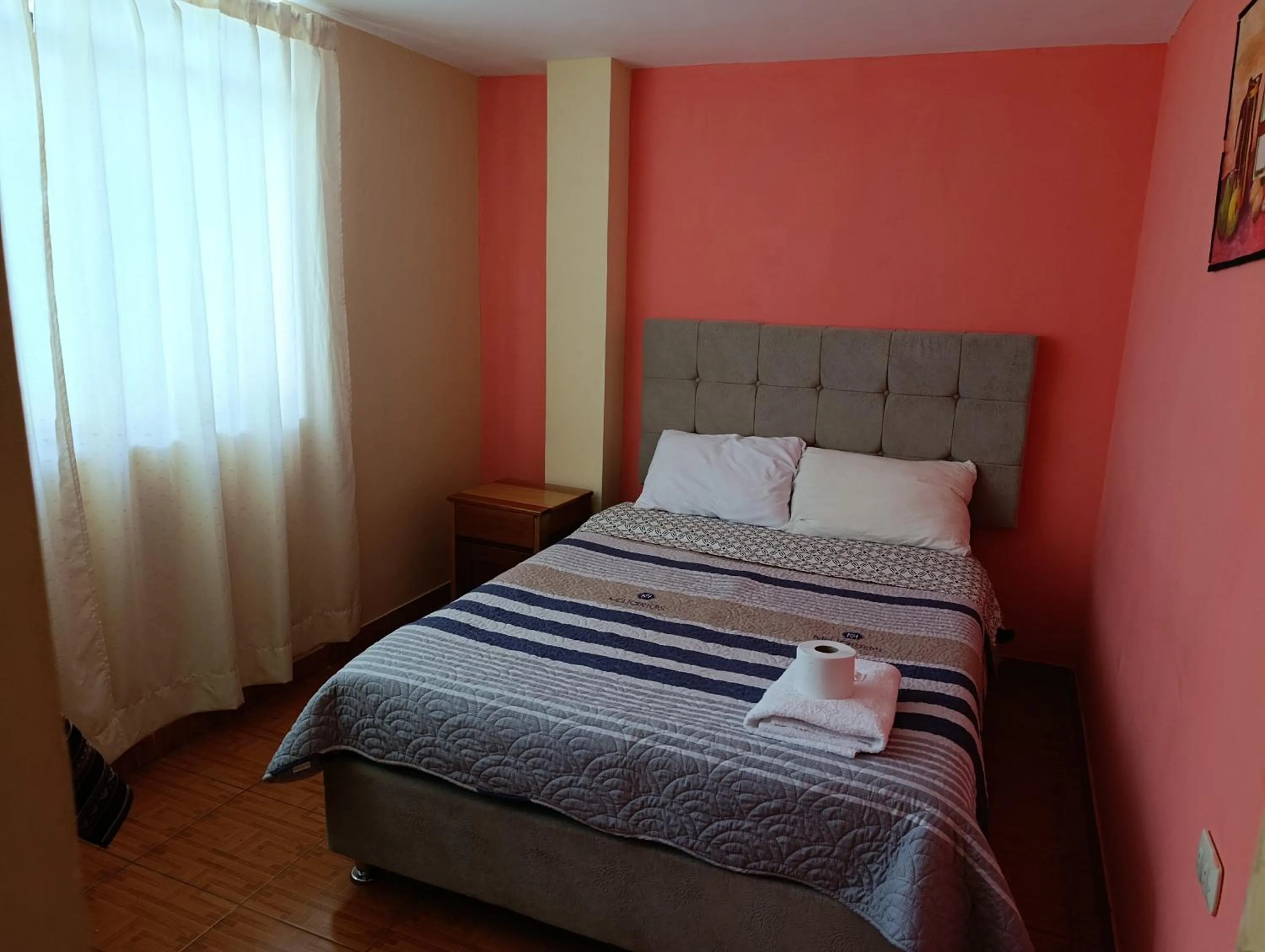 Bed in Hostal Ayllu con cochera