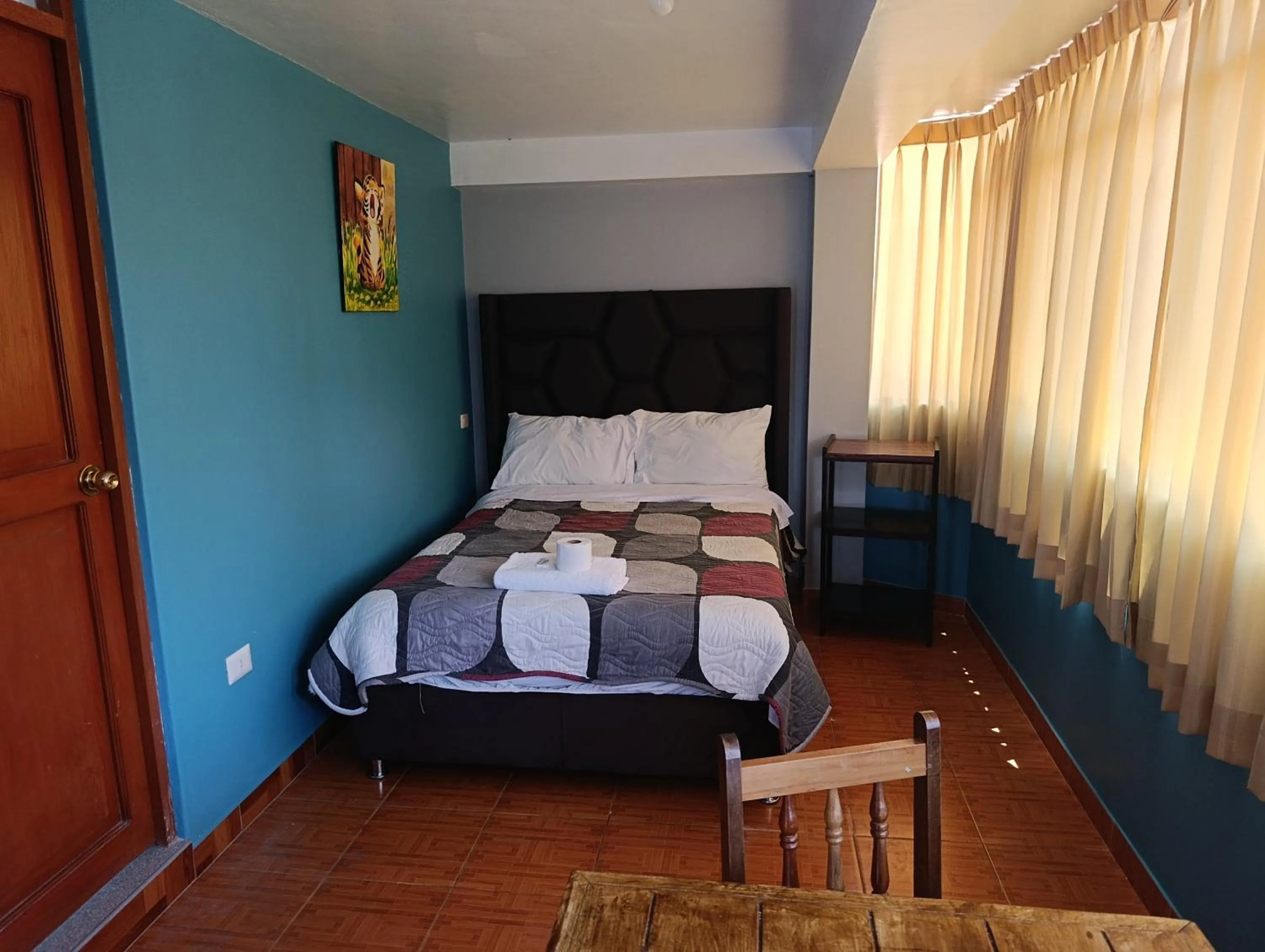 Bed in Hostal Ayllu con cochera