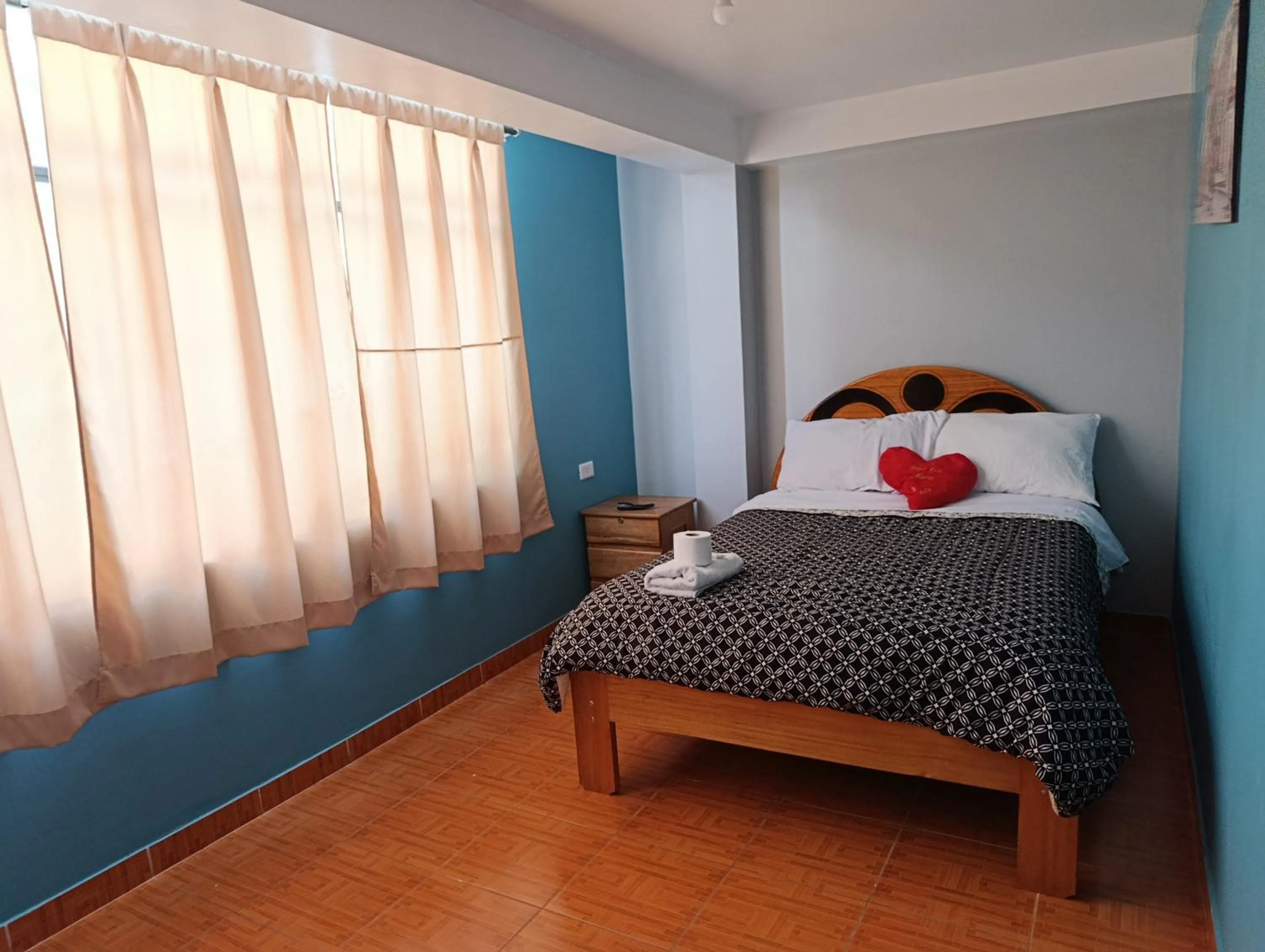 Bed in Hostal Ayllu con cochera