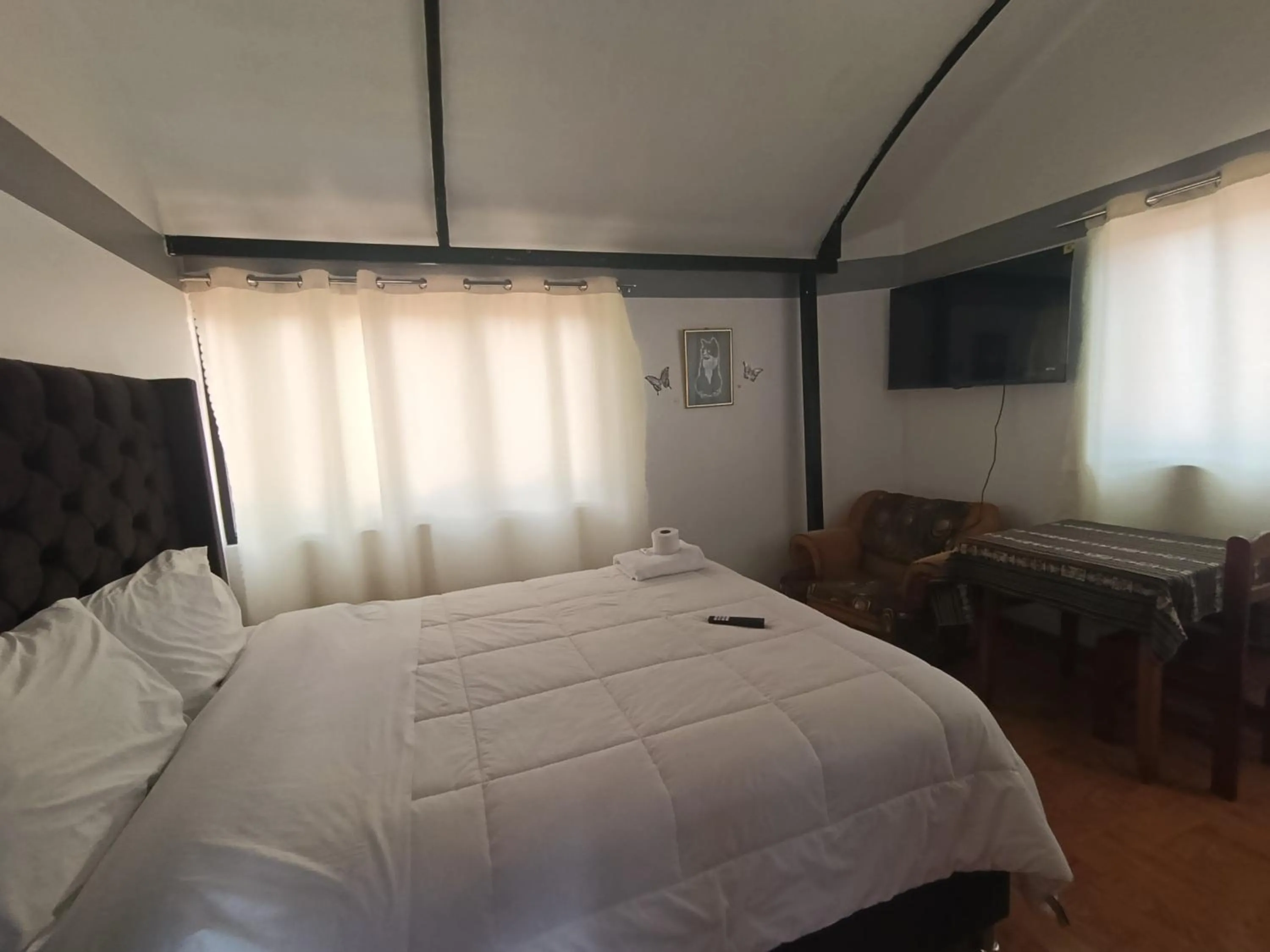 Bed in Hostal Ayllu con cochera