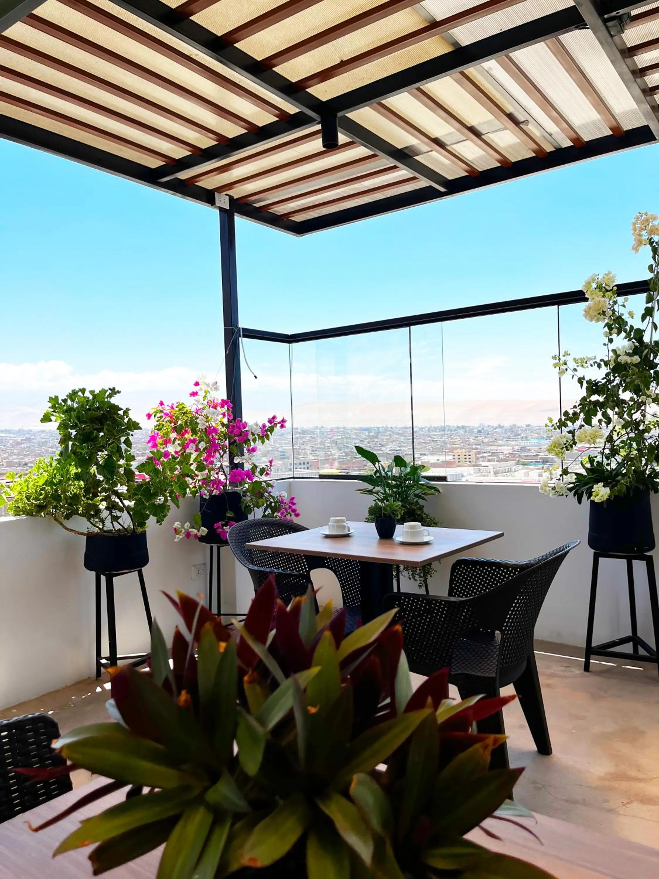 Balcony/Terrace in Hostal Bryan