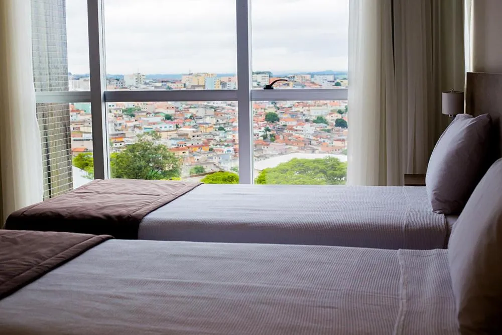 Bedroom, Bed in Tryp by Wyndham Varginha Cafe Royal