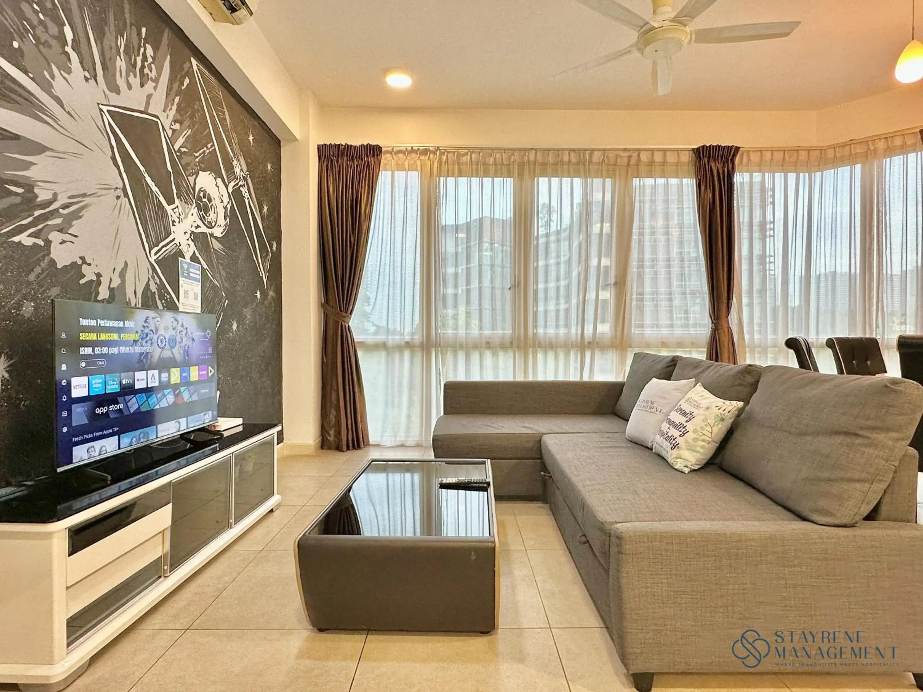 One-Bedroom Deluxe Apartment in Afiniti Residences Medini by Stayrene One-Bedroom Deluxe Apartment in Afiniti Residences Medini by Stayrene