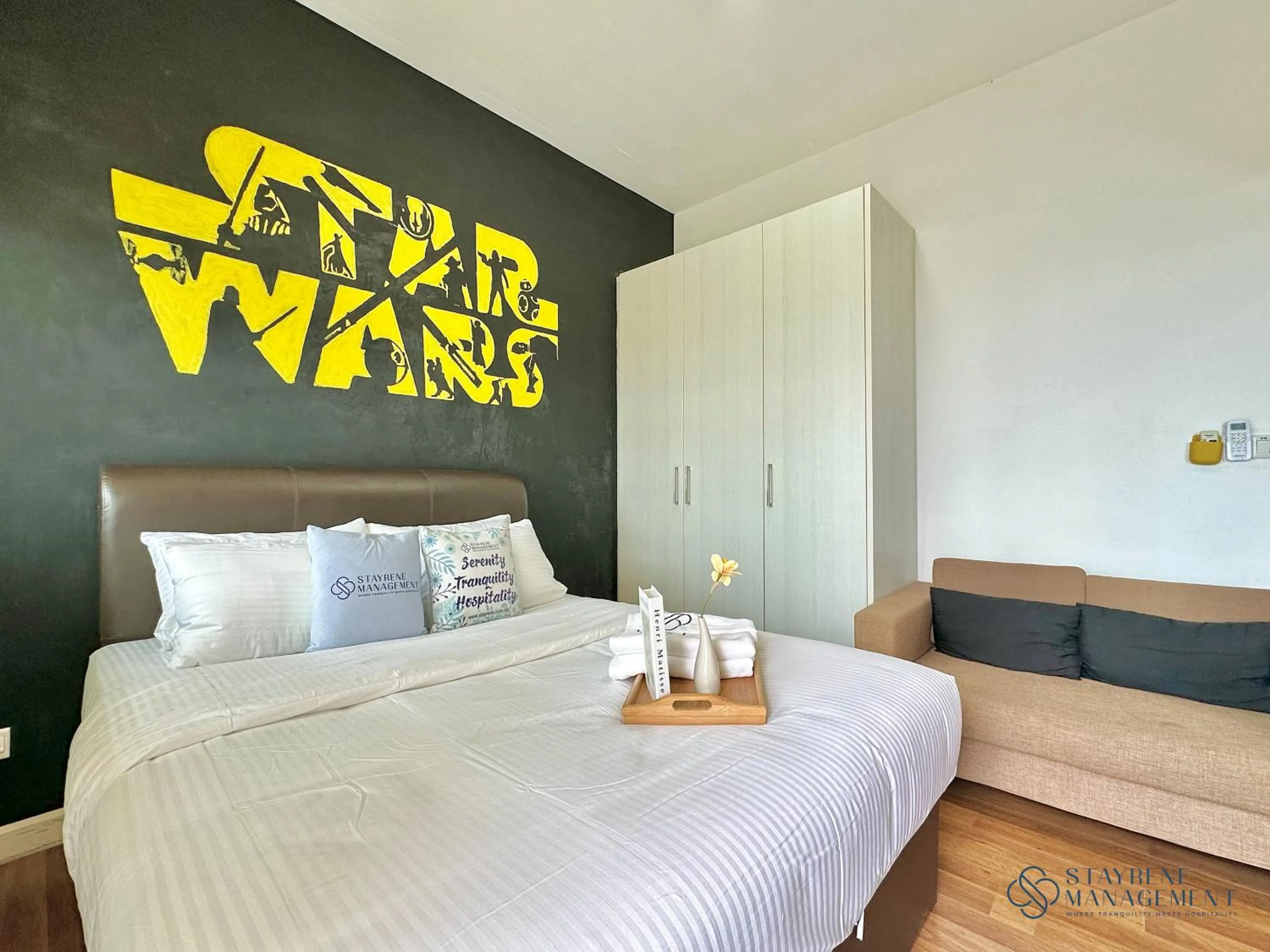 Queen Studio in Afiniti Residences Medini by Stayrene