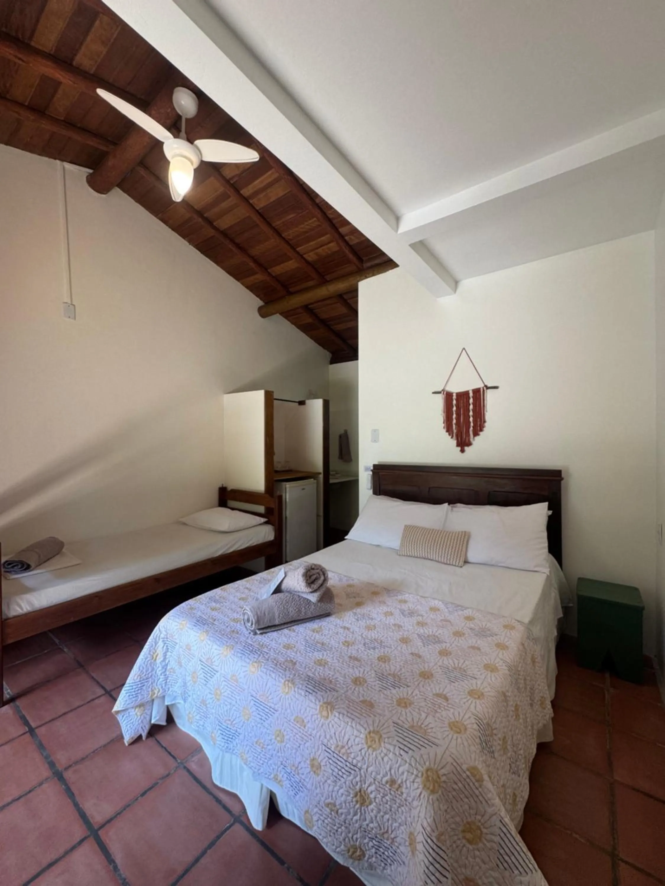 Bed in Pousada Paradise Ferrugem