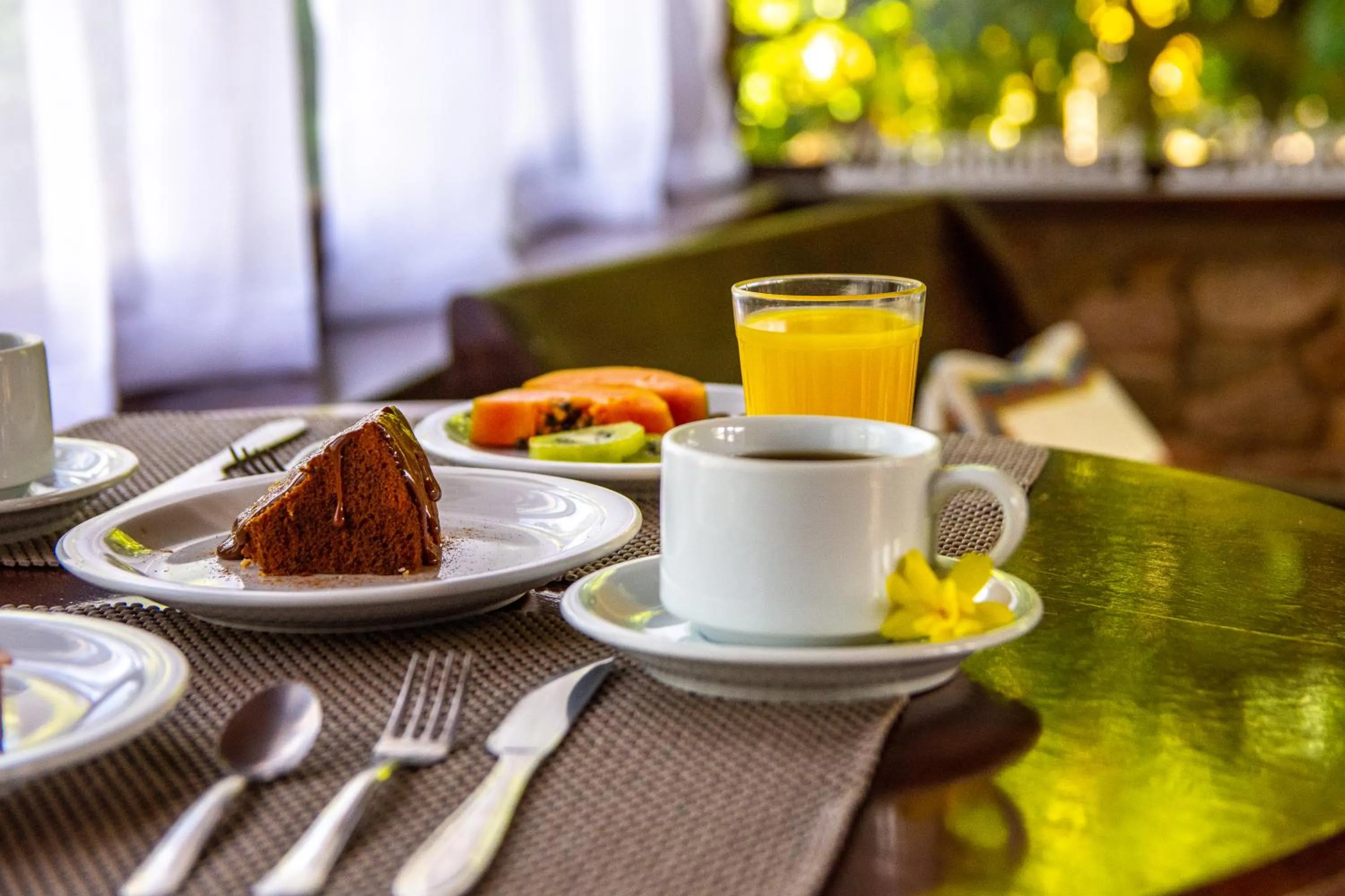 Breakfast in Pousada Paradise Ferrugem