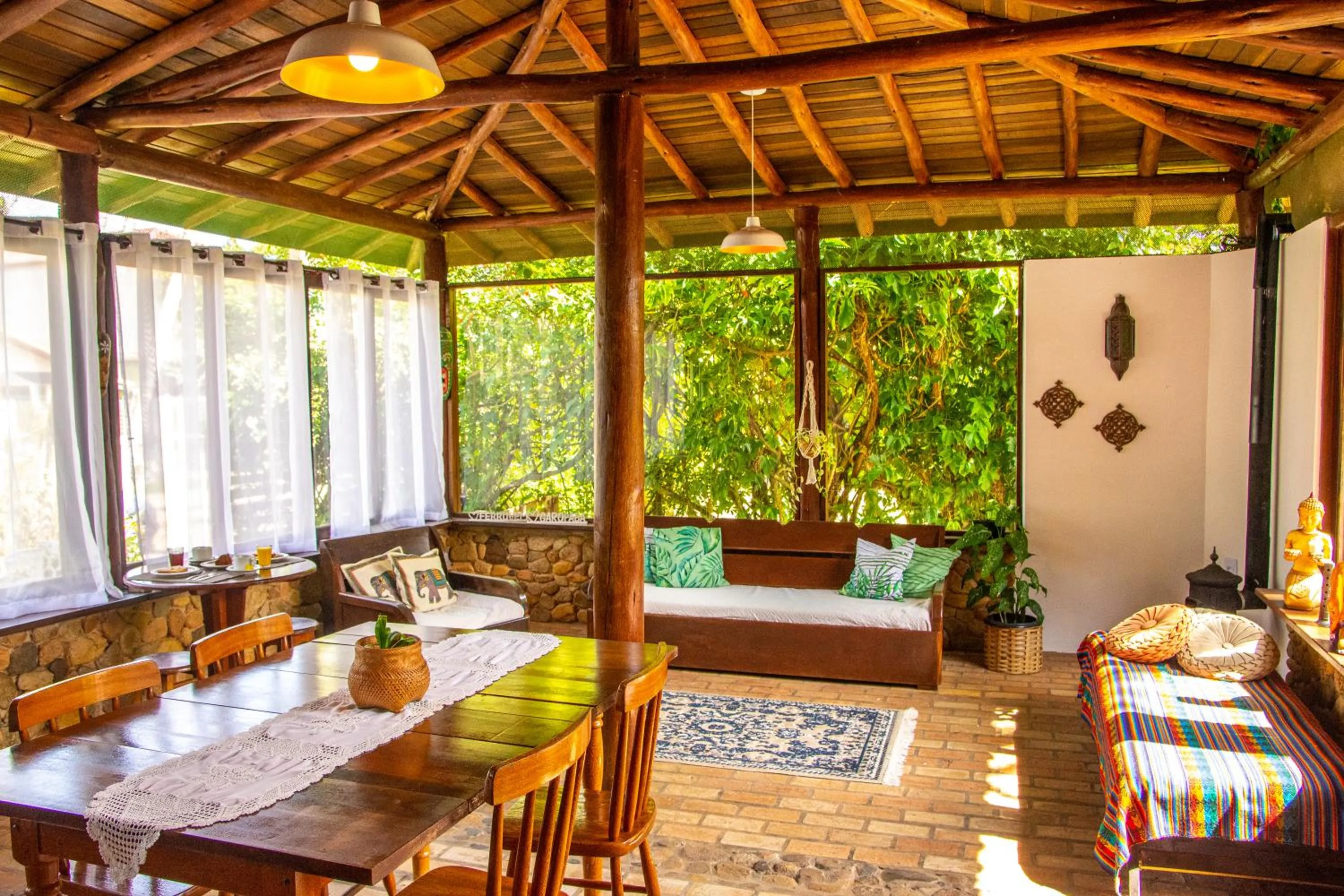 Lobby or reception in Pousada Paradise Ferrugem
