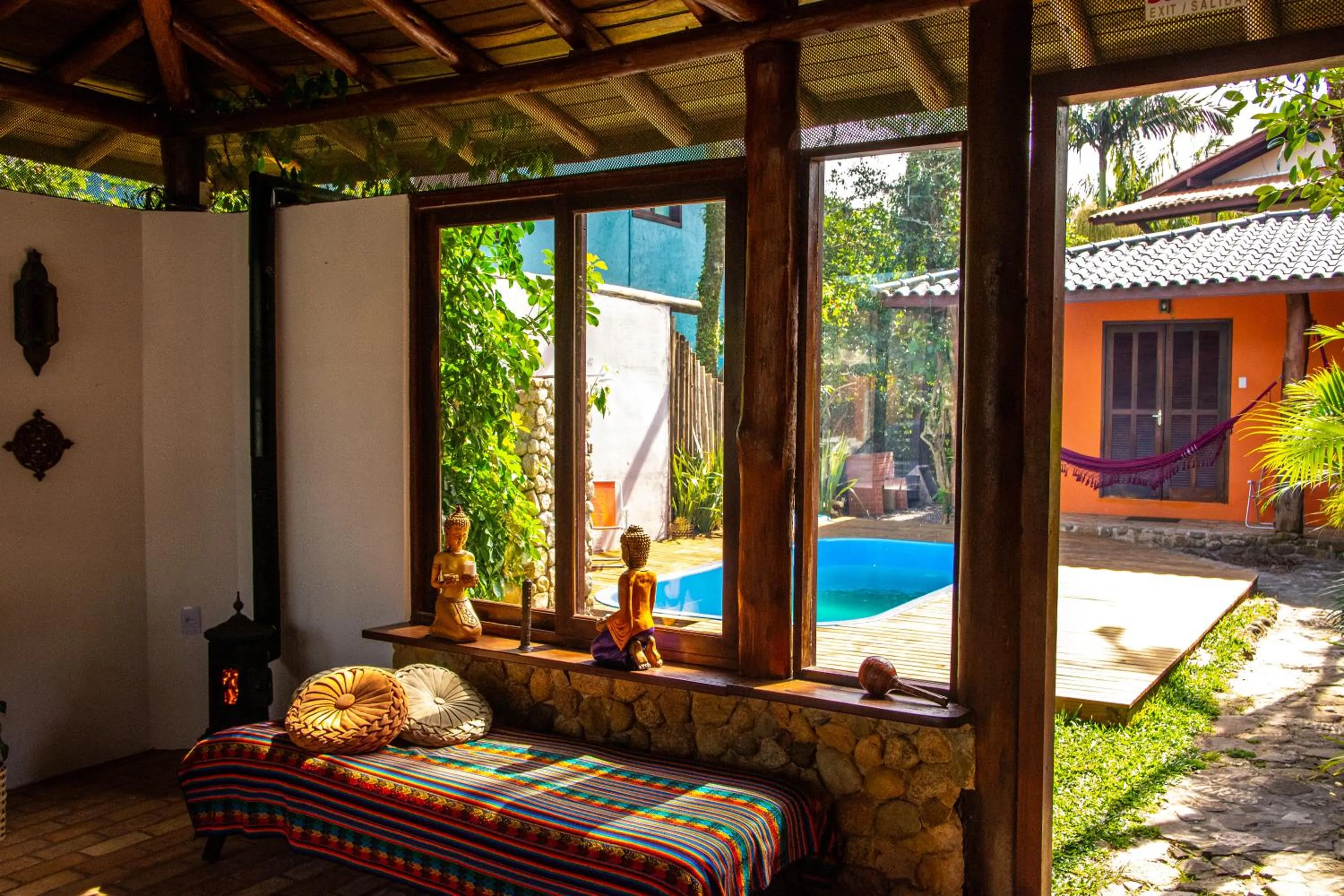 Lobby or reception in Pousada Paradise Ferrugem