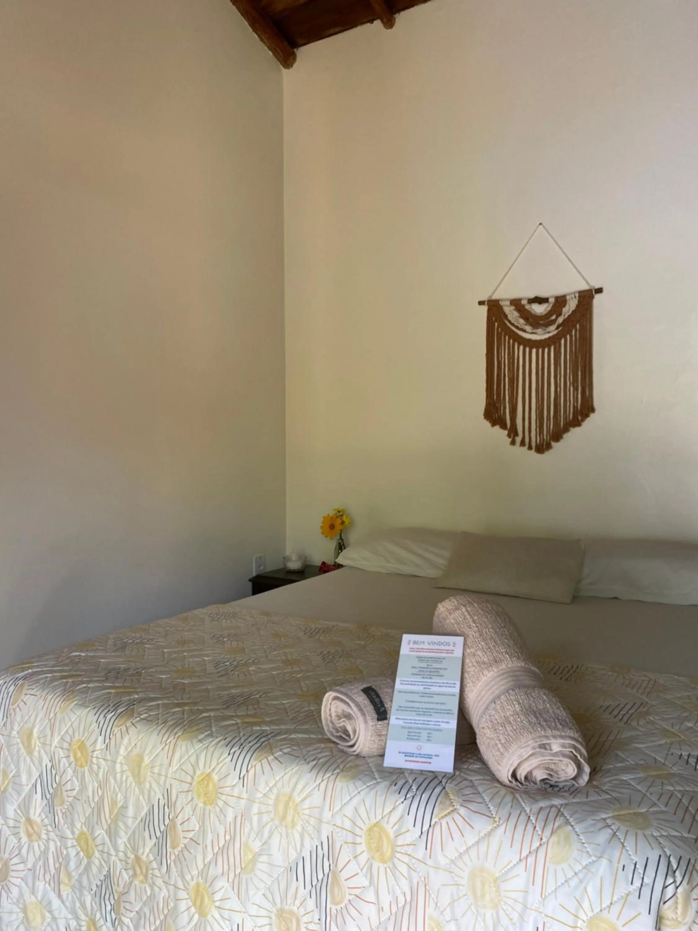Bed in Pousada Paradise Ferrugem