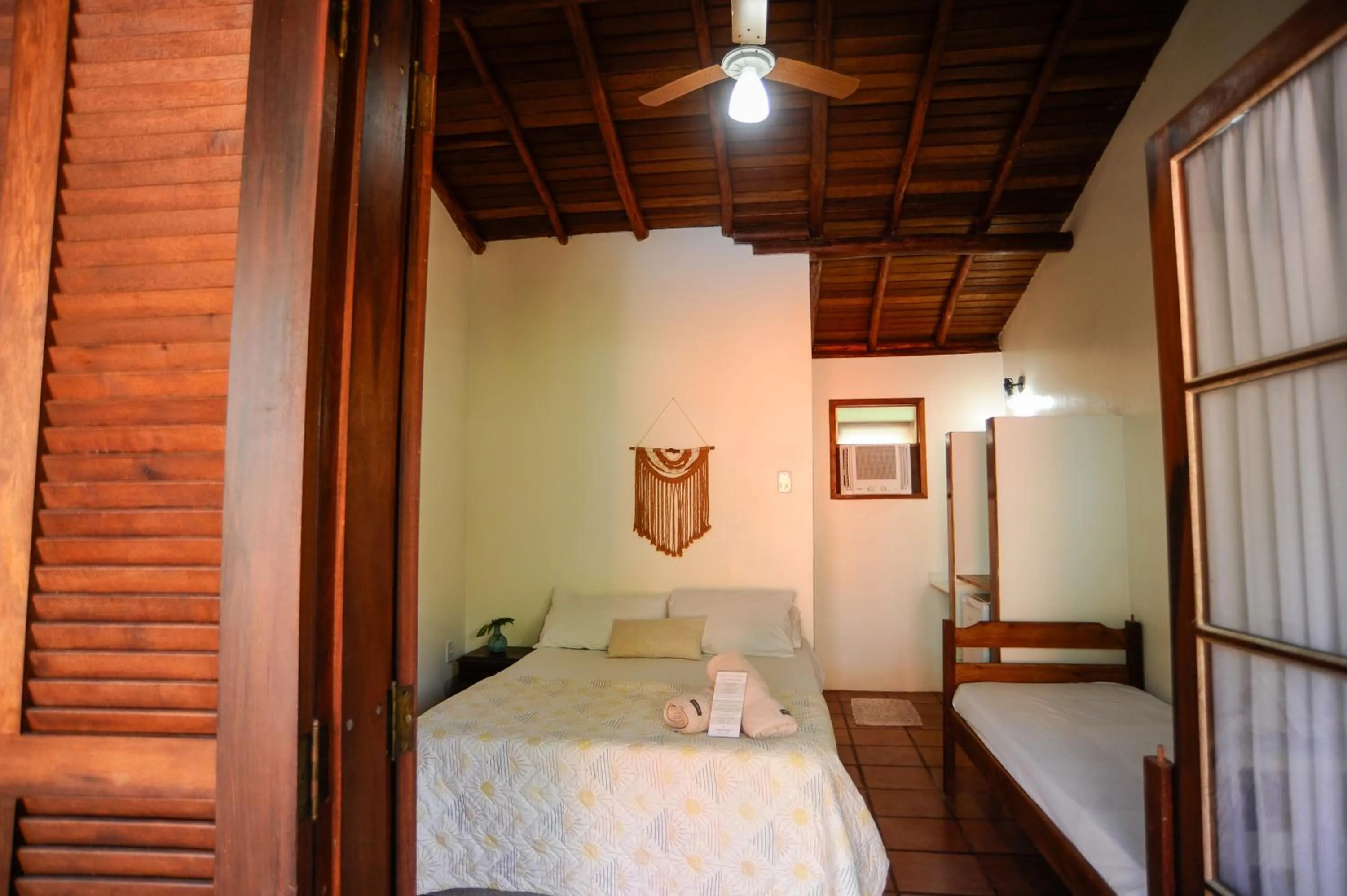 Bed in Pousada Paradise Ferrugem