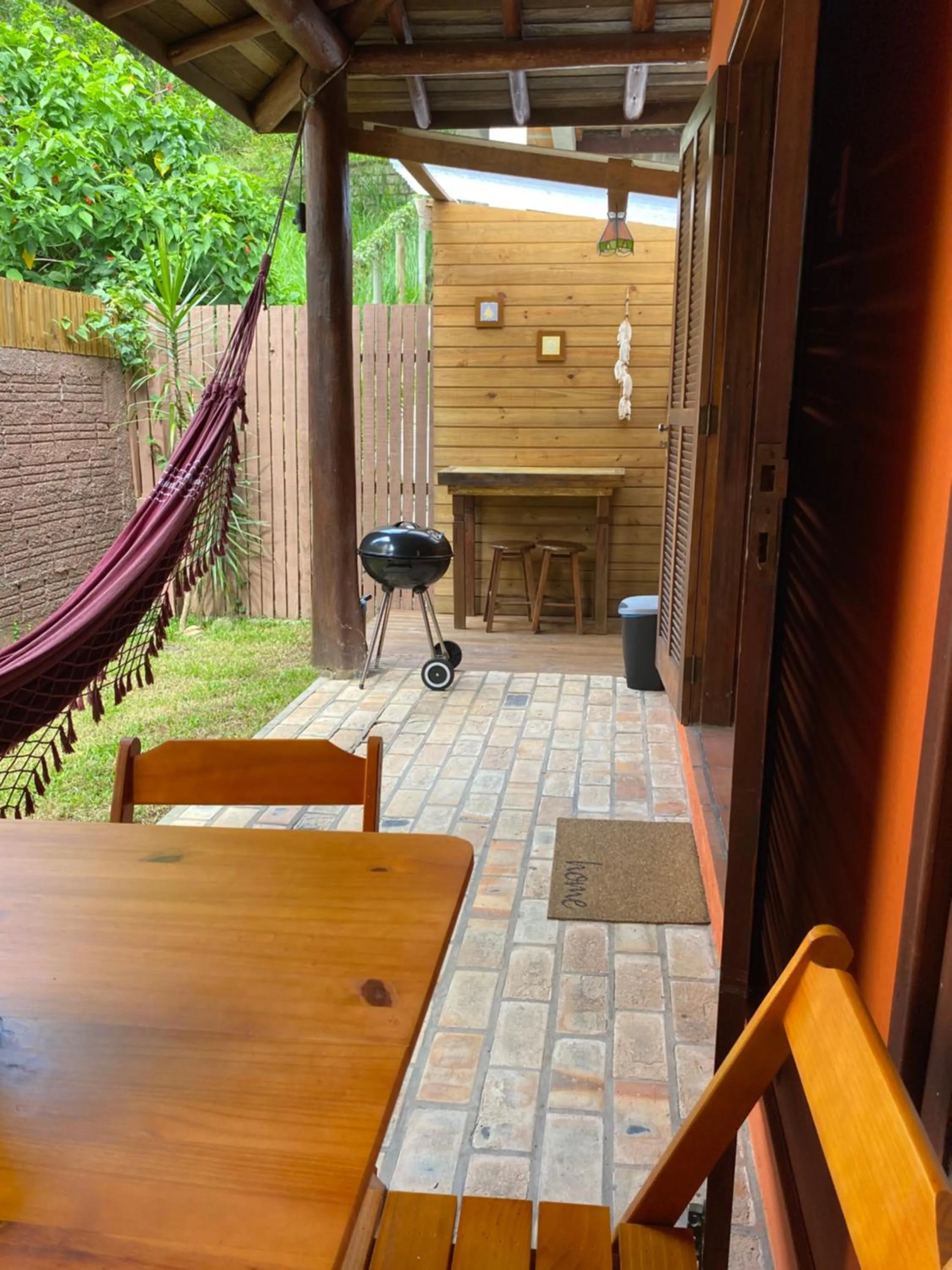 Patio in Pousada Paradise Ferrugem
